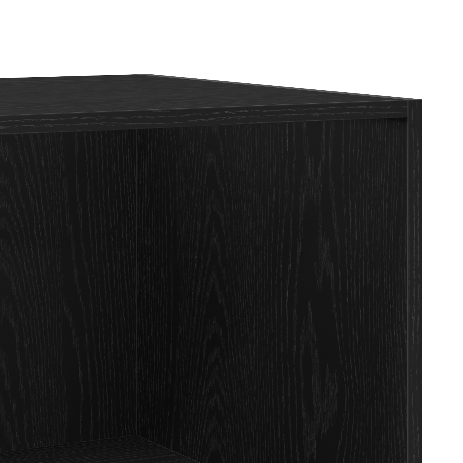 Black Oak Wardrobe - 50 x 50 x 200 cm - Made of Engineered Wood - Image 8