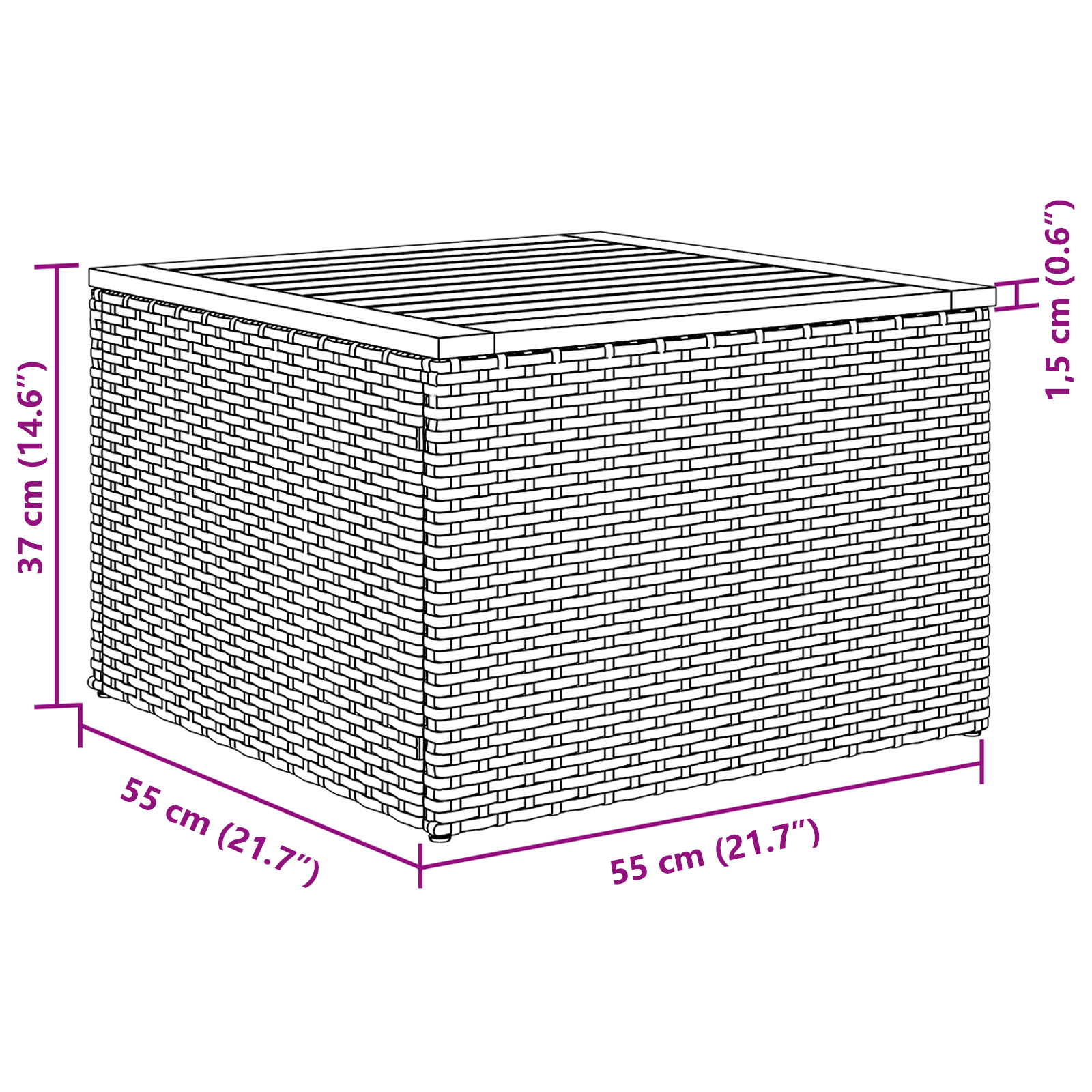 Conjunto de Sofá de Jardim de 9 Peças com Almofadas Bege de Rattan de Polietileno