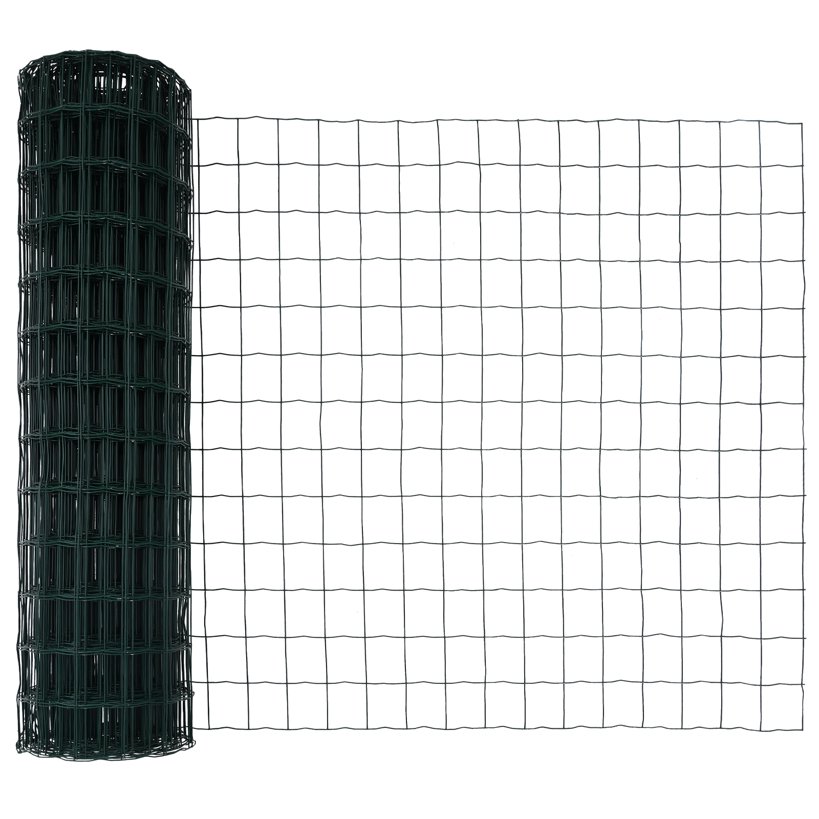 Euro Fence with 7 Posts 1.4x10 m Galvanised Steel Green - Image 6