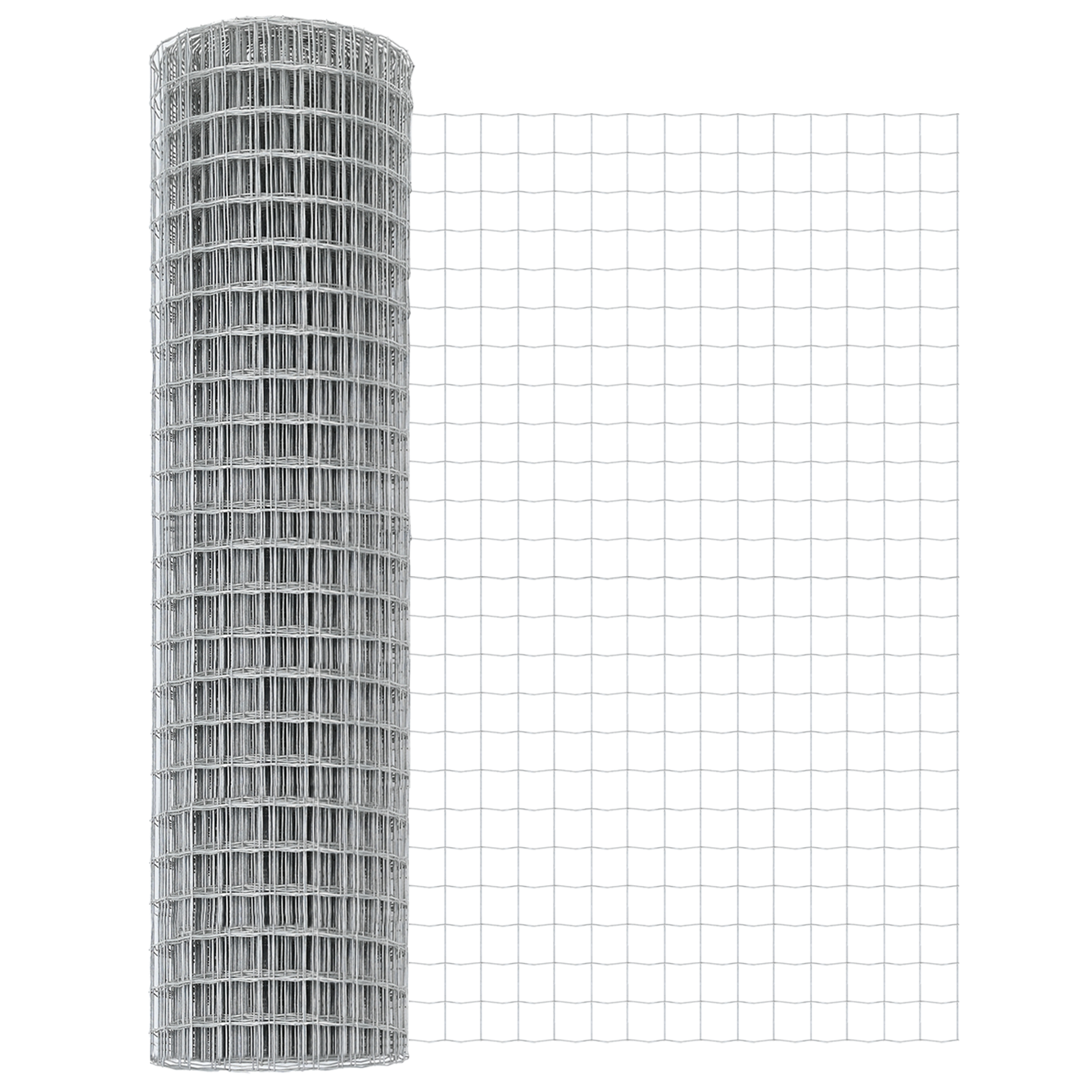 Euro Fence with 7 Posts 1x10 m Galvanised Steel - Image 6