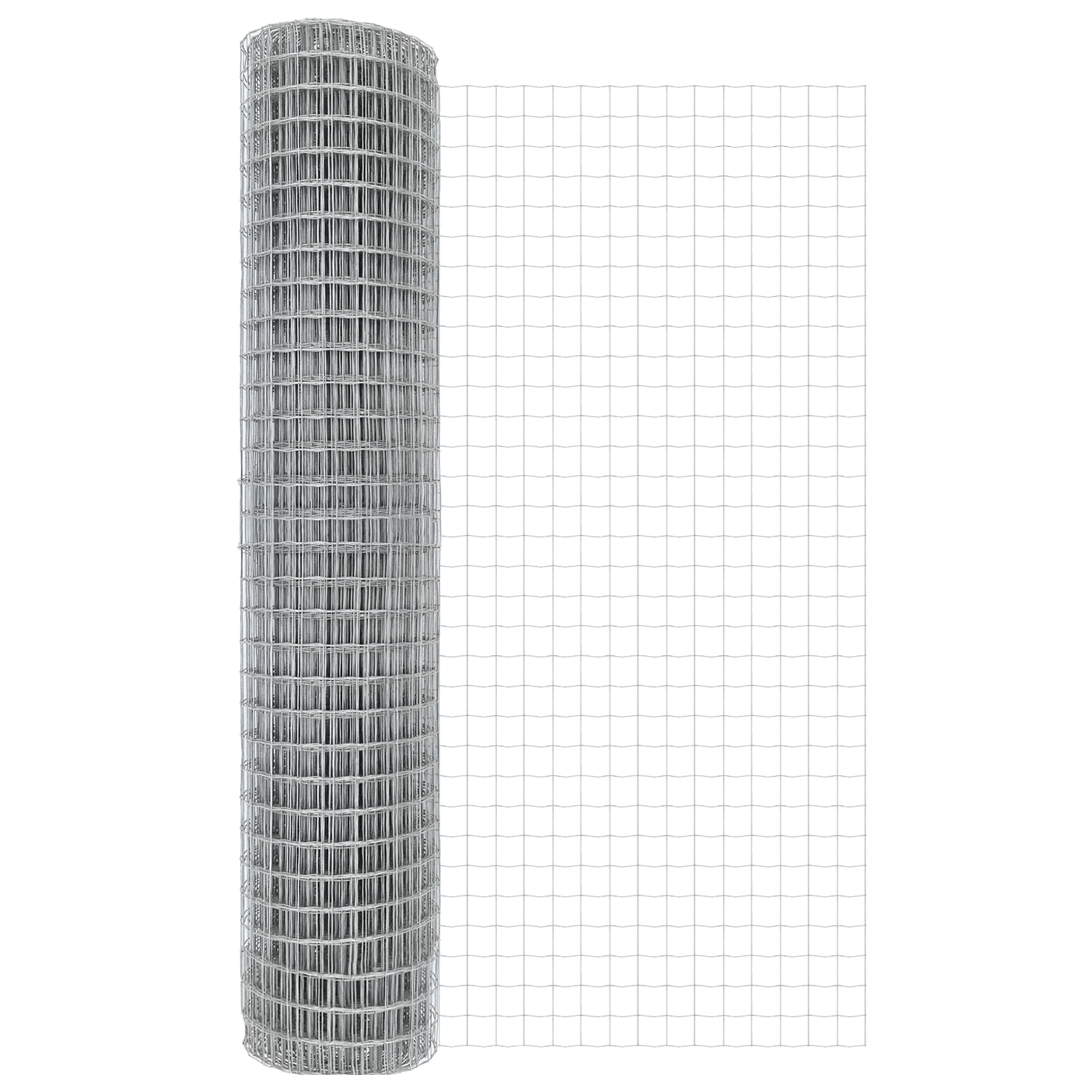 Euro Fence with 7 Posts 1.6x10 m Galvanised Steel - Image 6