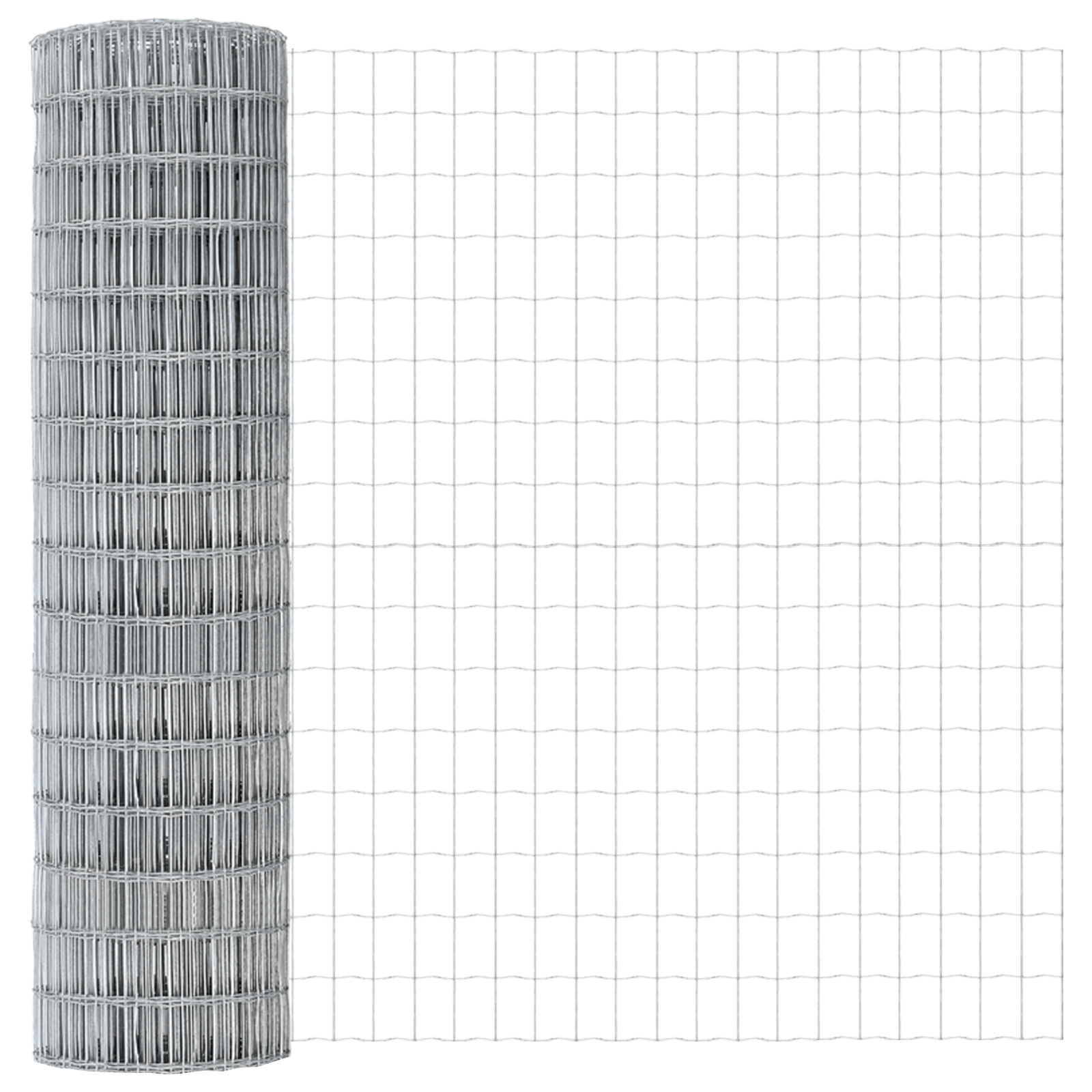 Euro Fence with 7 Posts 1.2x10 m Galvanised Steel - Image 6