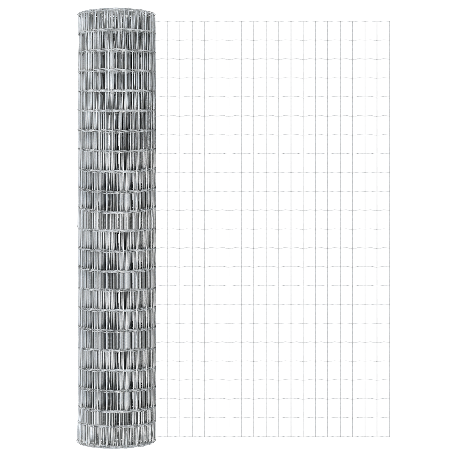 Euro Fence with 7 Posts 1.6x10 m Galvanised Steel - Image 6