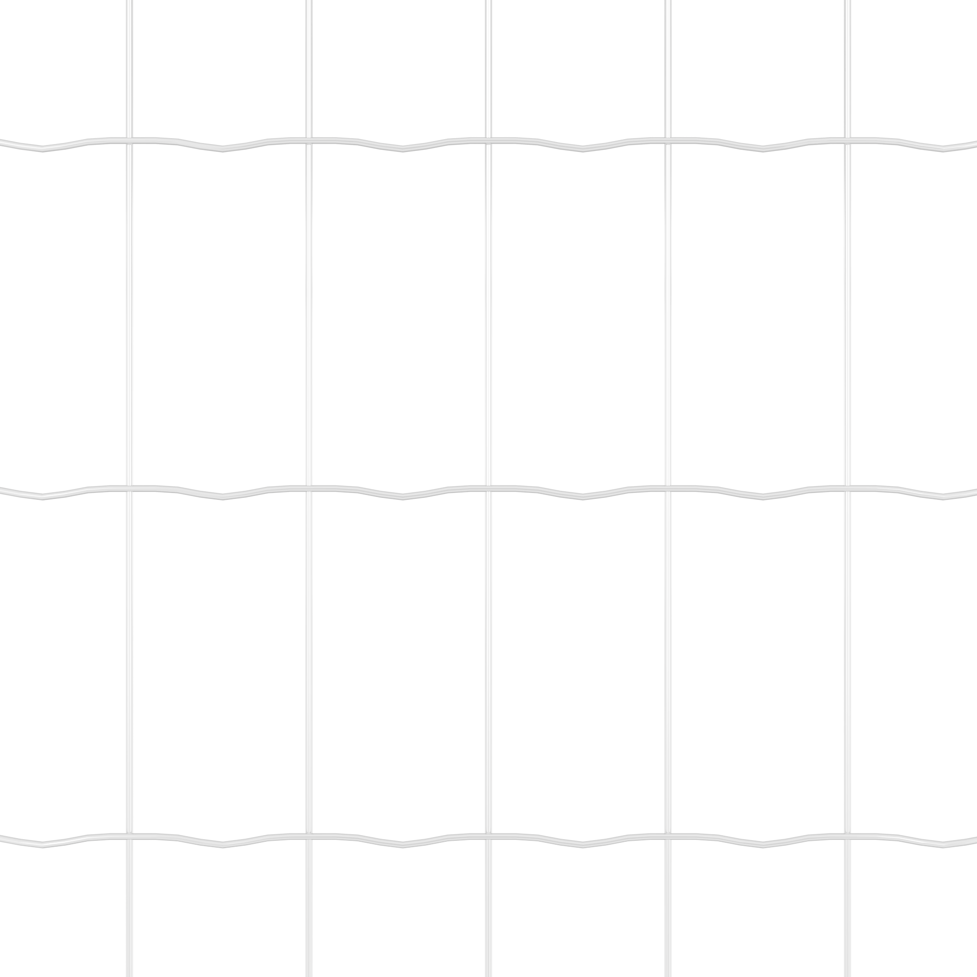 Euro Fence with 7 Posts 1x10 m Galvanised Steel - Image 8