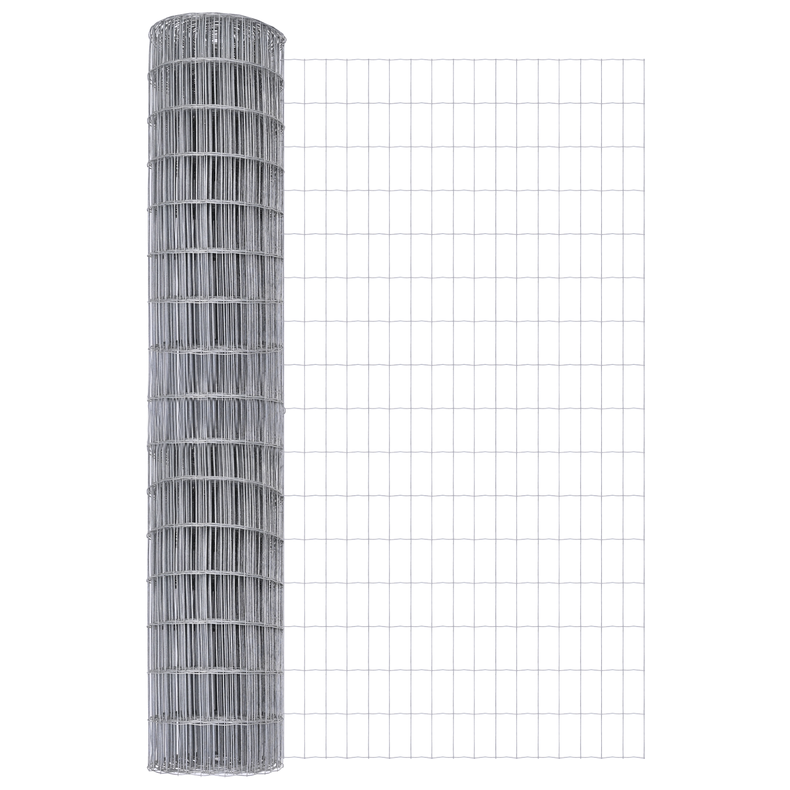 Euro Fence with 7 Posts 1.6x10 m Galvanised Steel - Image 6