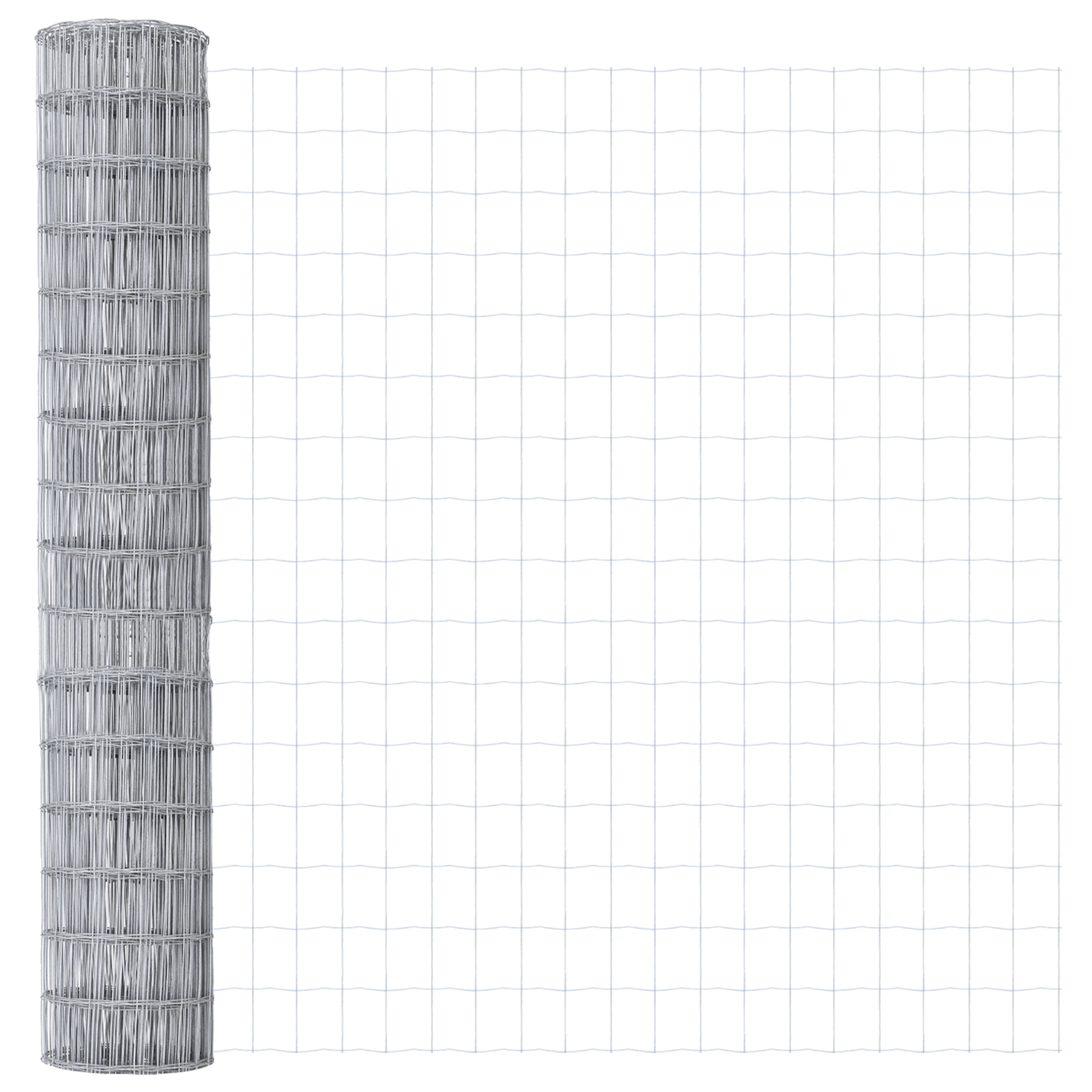 Euro Fence with 7 Posts 1.6x10 m Galvanised Steel - Image 6