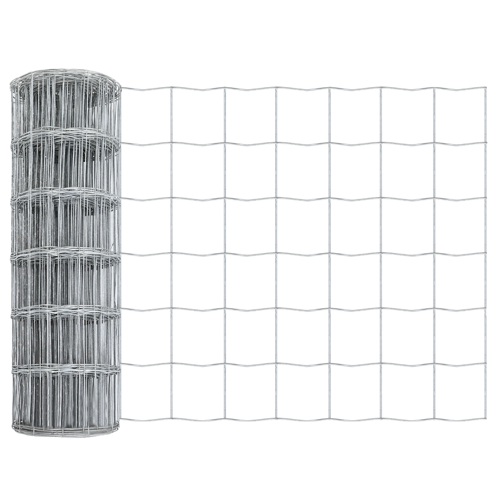 Euro Fence with 7 Posts 0.6x10 m Galvanised Steel - Image 6