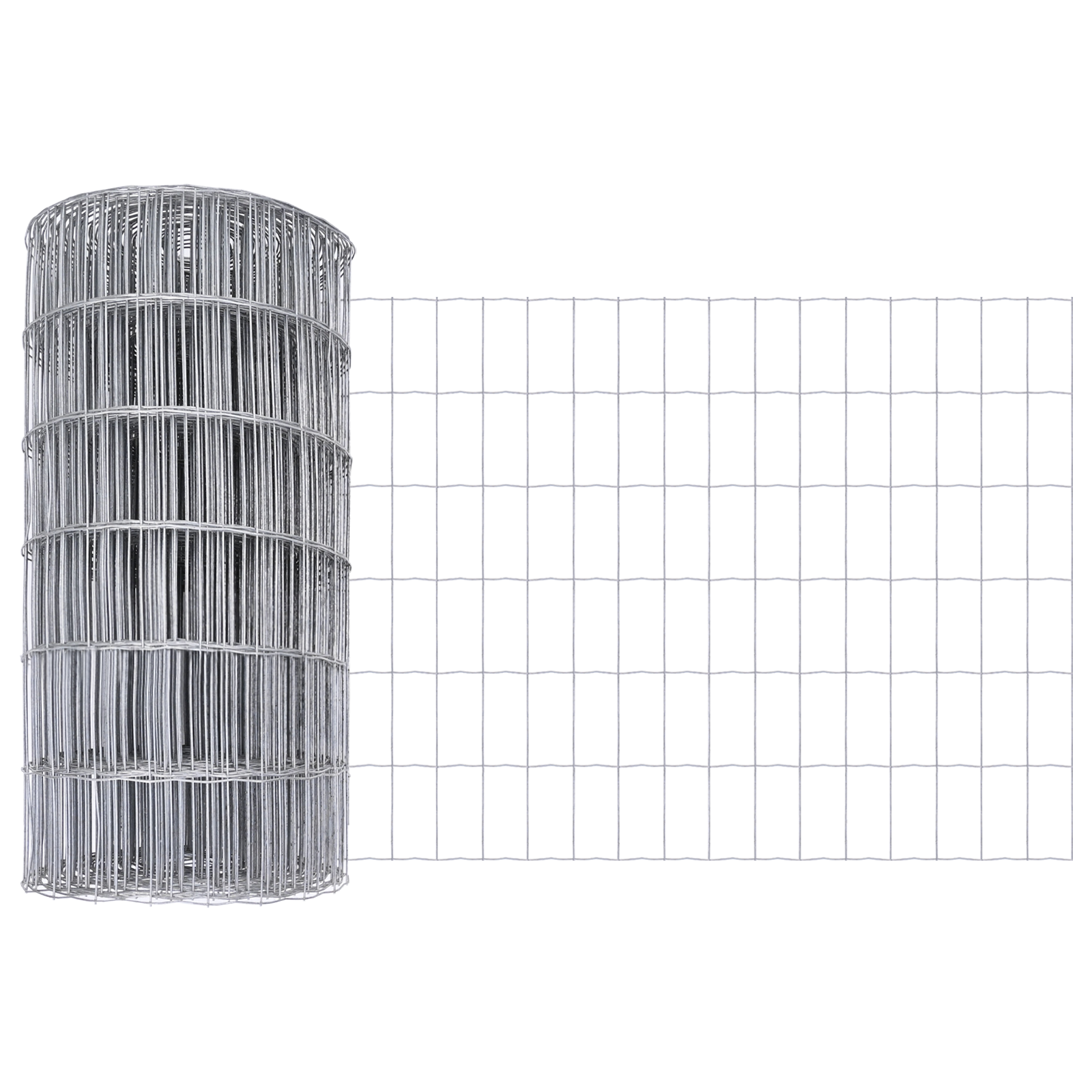 Euro Fence with 13 Posts 0.4x25 m Galvanised Steel - Image 6