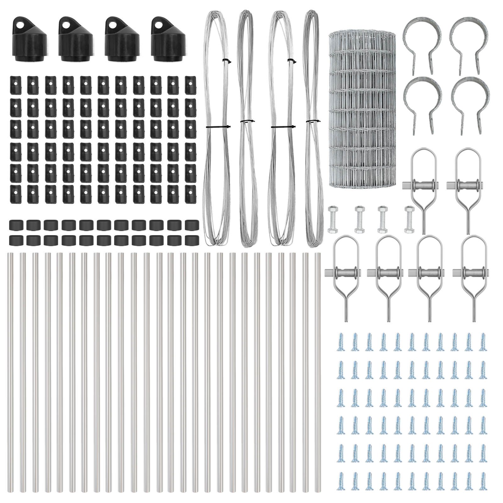 Euro Fence with 13 Posts 0.6x50 m Galvanised Steel - Image 5