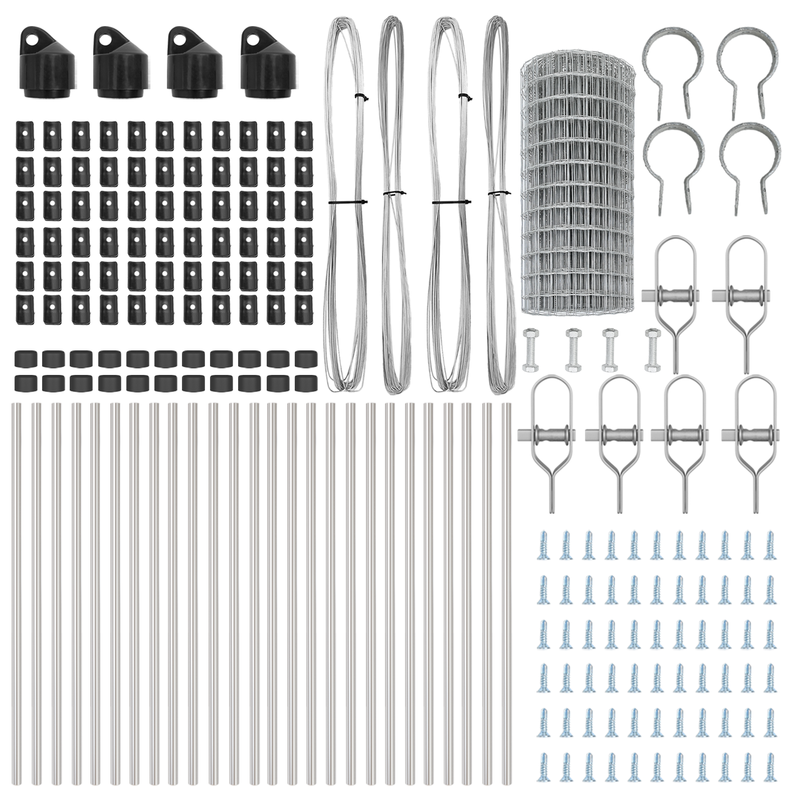Euro Fence with 13 Posts 0.6x50 m Galvanised Steel - Image 5