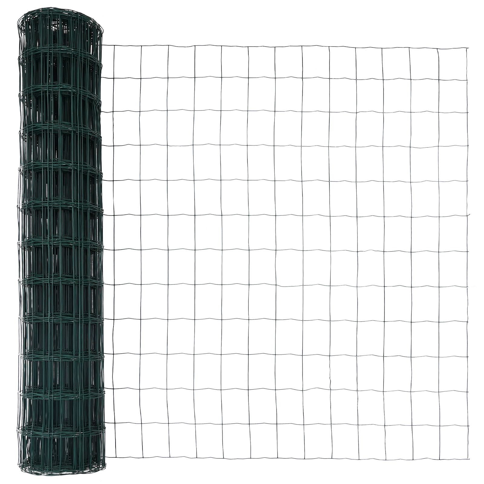 Euro Fence with 7 Spike Posts 1.4x10 m Galvanised Steel Green - Image 6