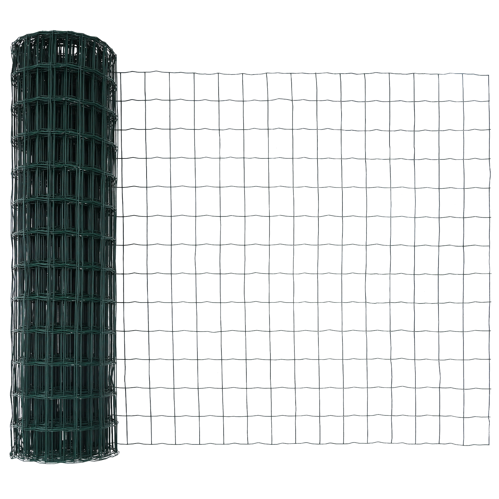Euro Fence with 7 Spike Posts 1.4x10 m Galvanised Steel Green - Image 6