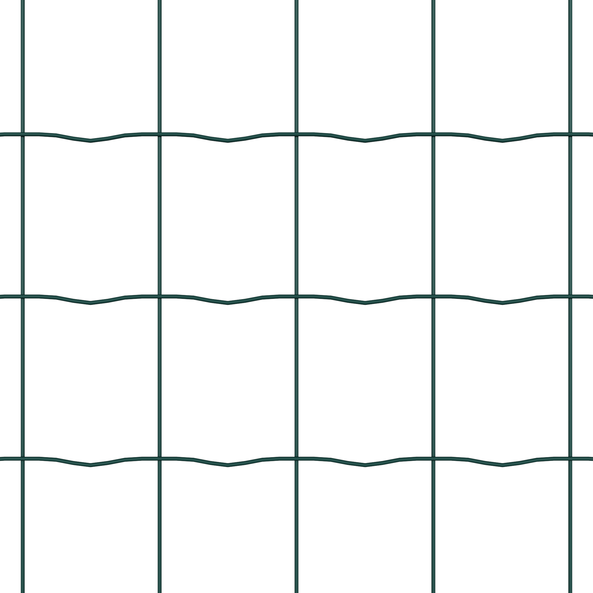 Euro Fence with 7 Spike Posts 1.6x10 m Galvanised Steel Green - Image 9