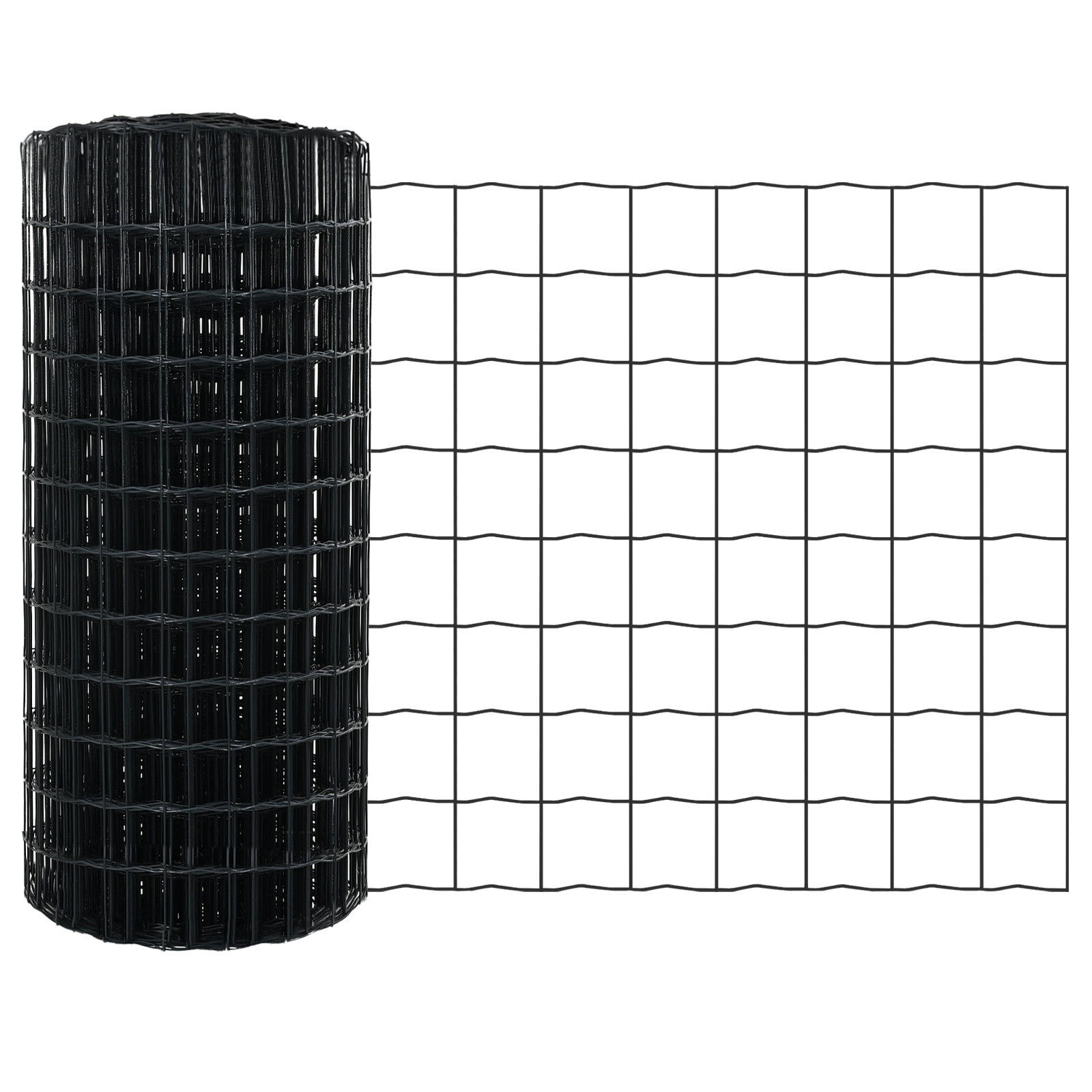 Euro Fence with 13 Spike Posts 0.4x25 m Galvanised Steel Grey - Image 6