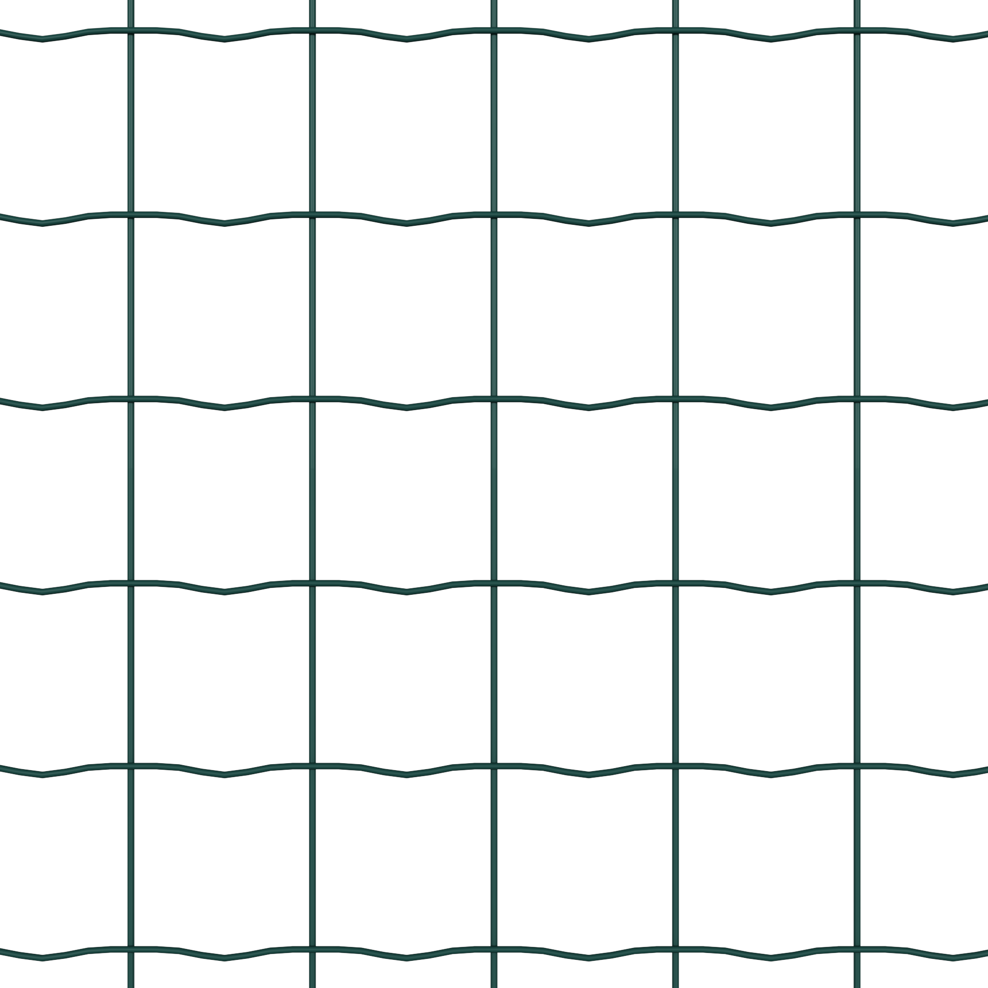 Euro Fence with 7 Flanged Posts 1.5x10 m Galvanised Steel - Image 9