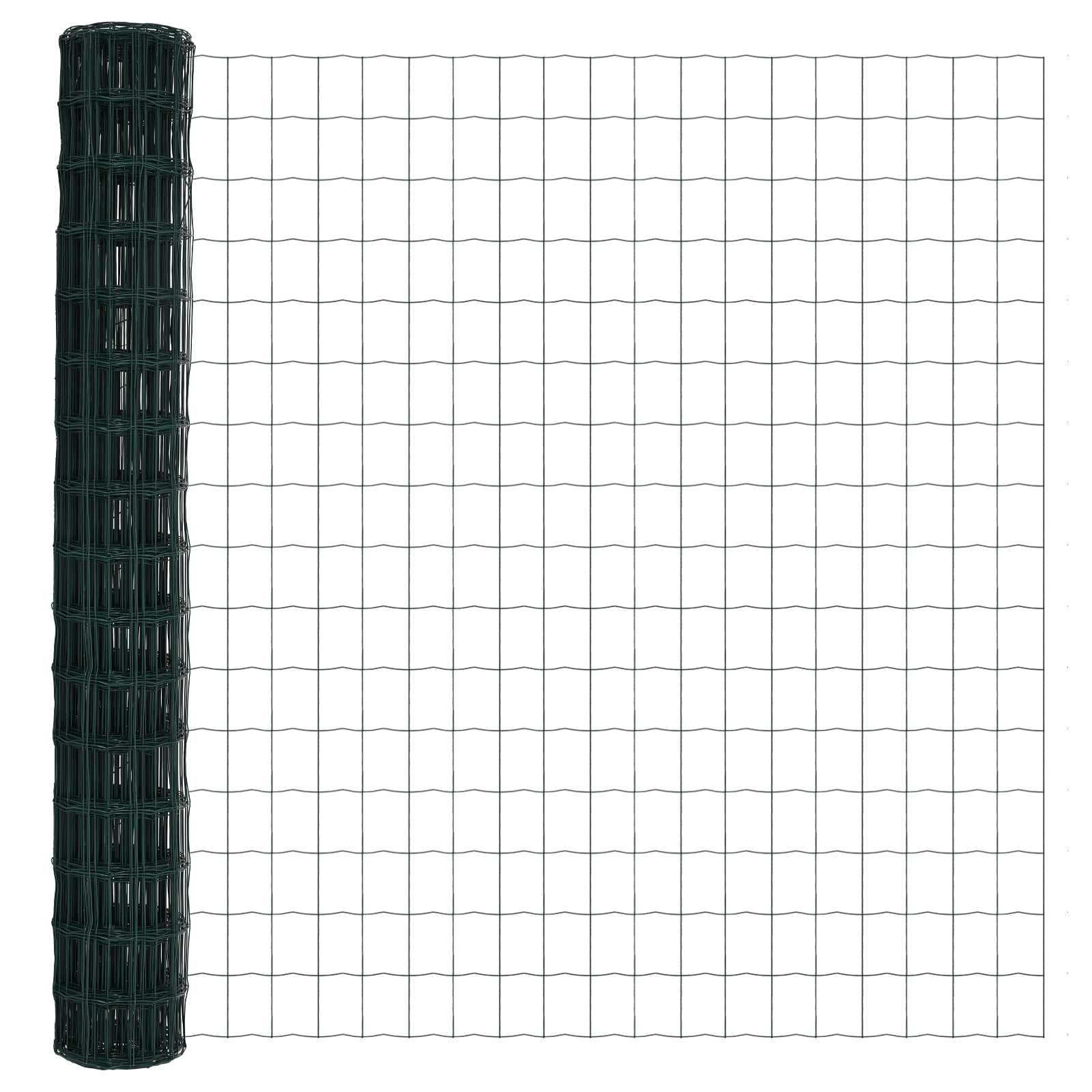 Euro Fence with 7 Flanged Posts 1.4x10 m Galvanised Steel - Image 6