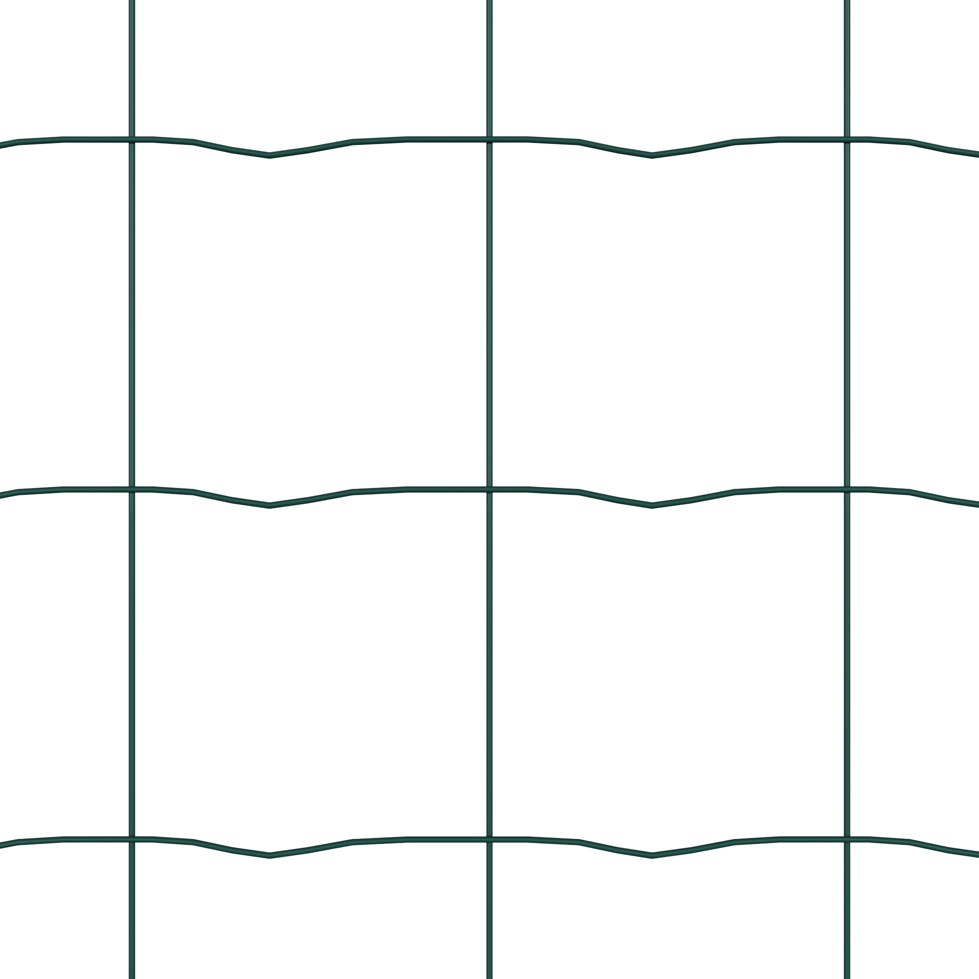 Euro Fence with 7 Flanged Posts 1.6x10 m Galvanised Steel - Image 9