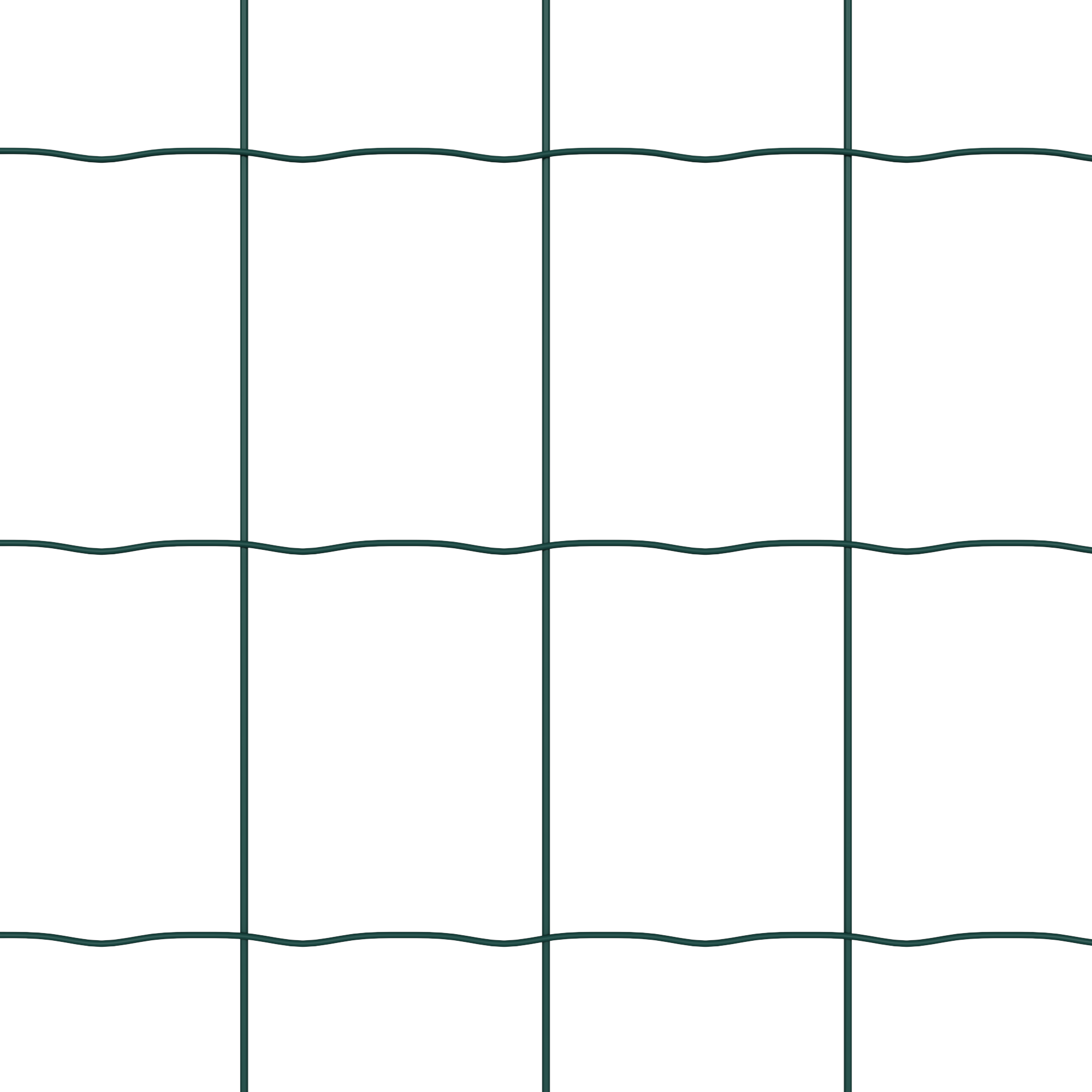 Euro Fence with 13 Flanged Posts 0.4x25 m Galvanised Steel - Image 9