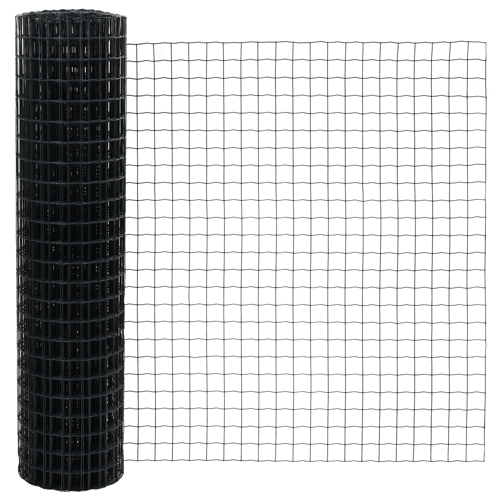Euro Fence with 7 Flanged Posts 0.8x10 m Galvanised Steel - Image 6