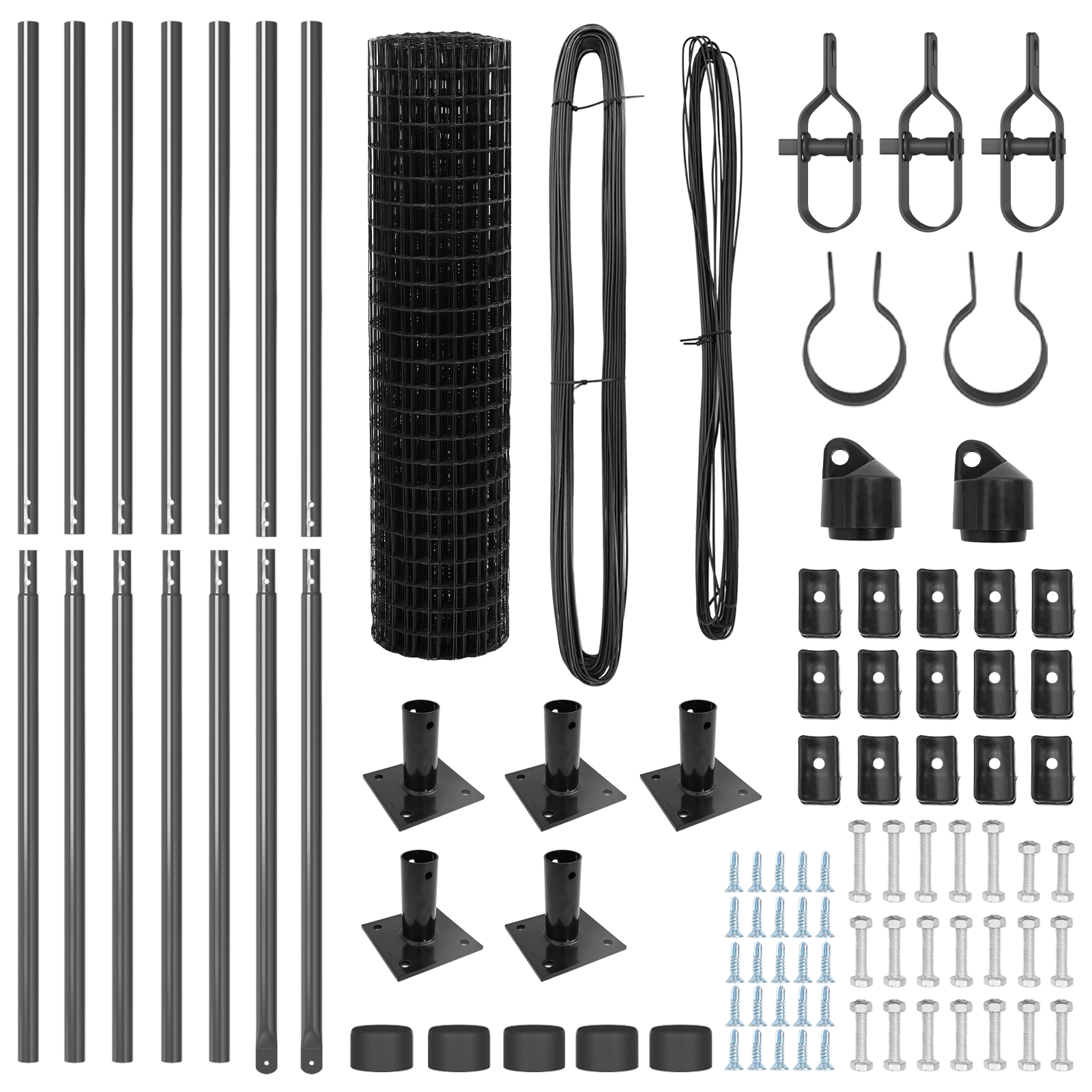 Euro Fence Set of 2 Grey Metal 10 x 1 m Durable Fence - Image 5