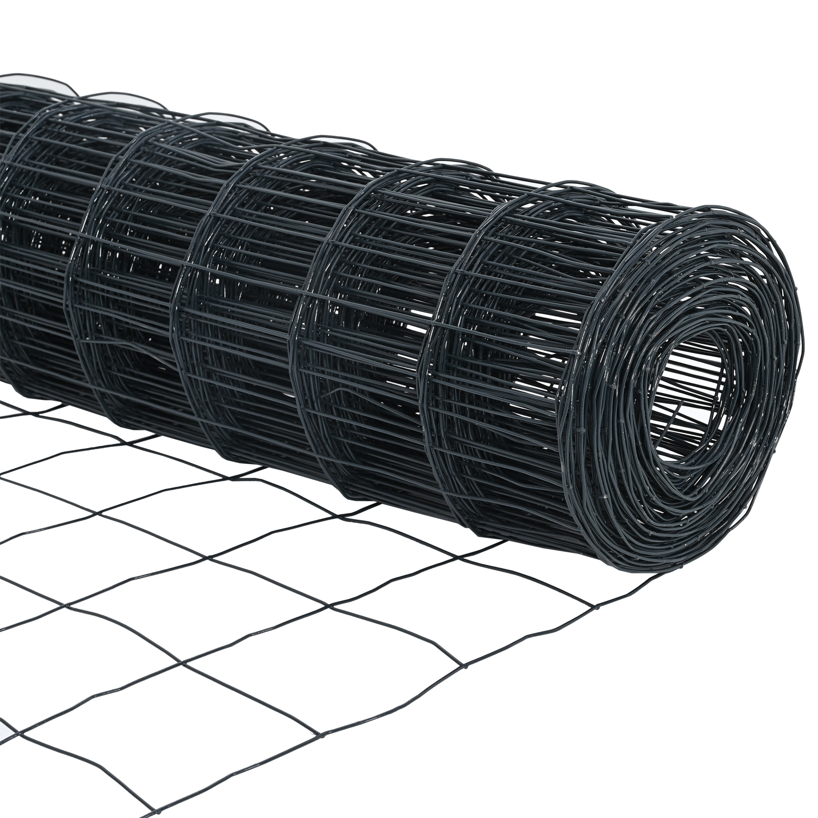 Euro Fence with 7 Flanged Posts 1.6x10 m Galvanised Steel - Image 10