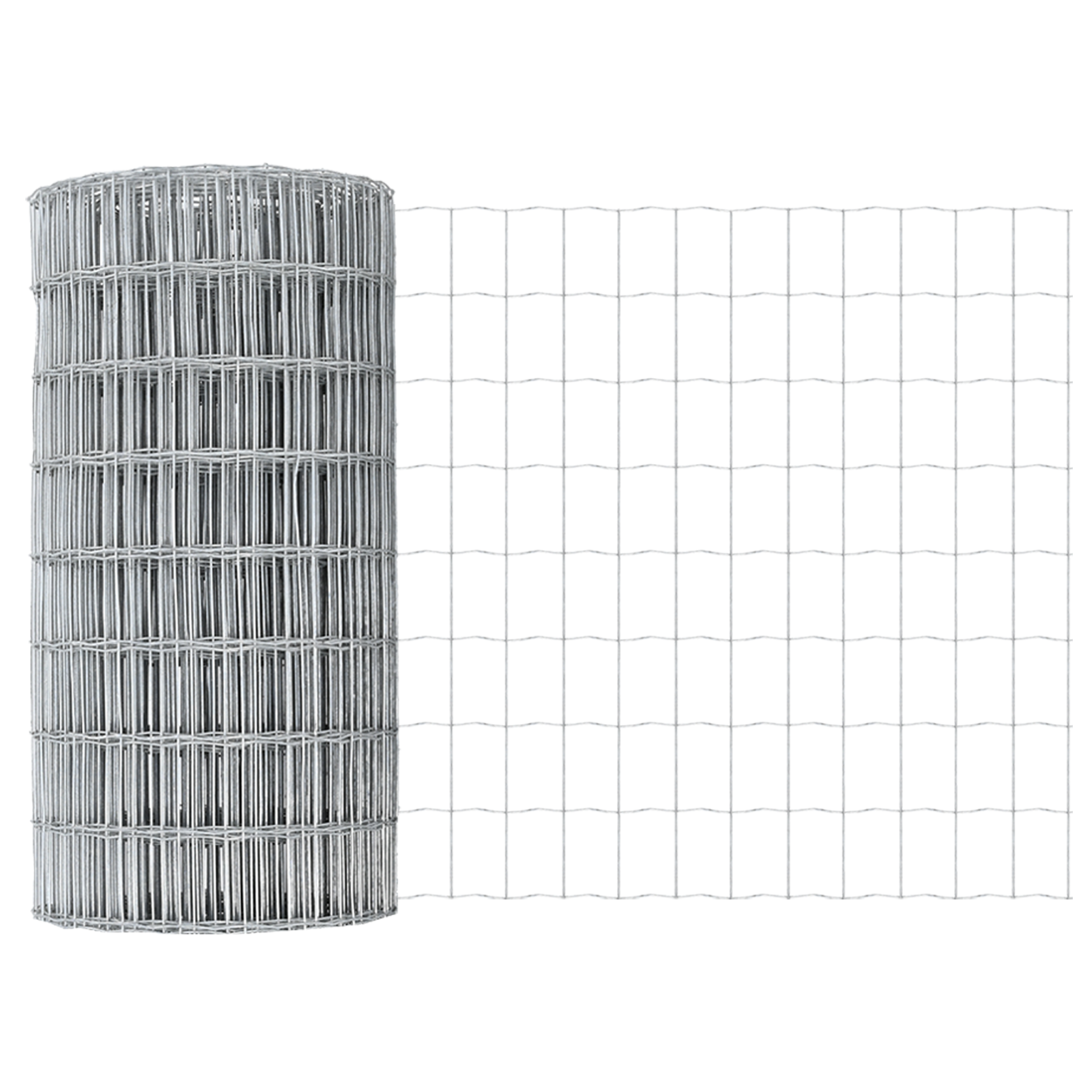 Euro Fence with 7 Flanged Posts 0.6x10 m Galvanised Steel - Image 6
