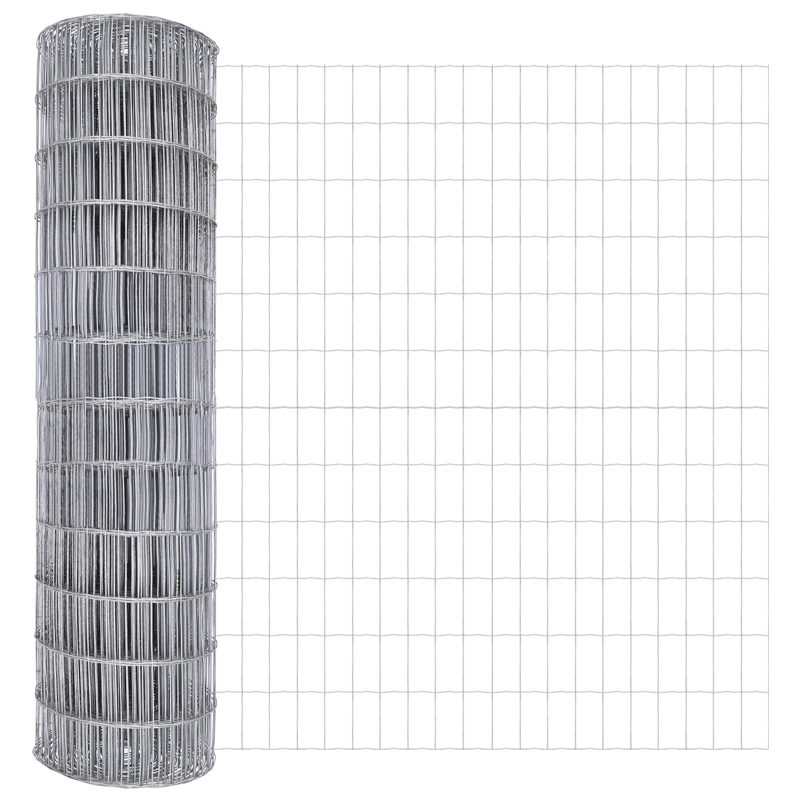 Euro Fence with 7 Flanged Posts 1.6x10 m Galvanised Steel - Image 6