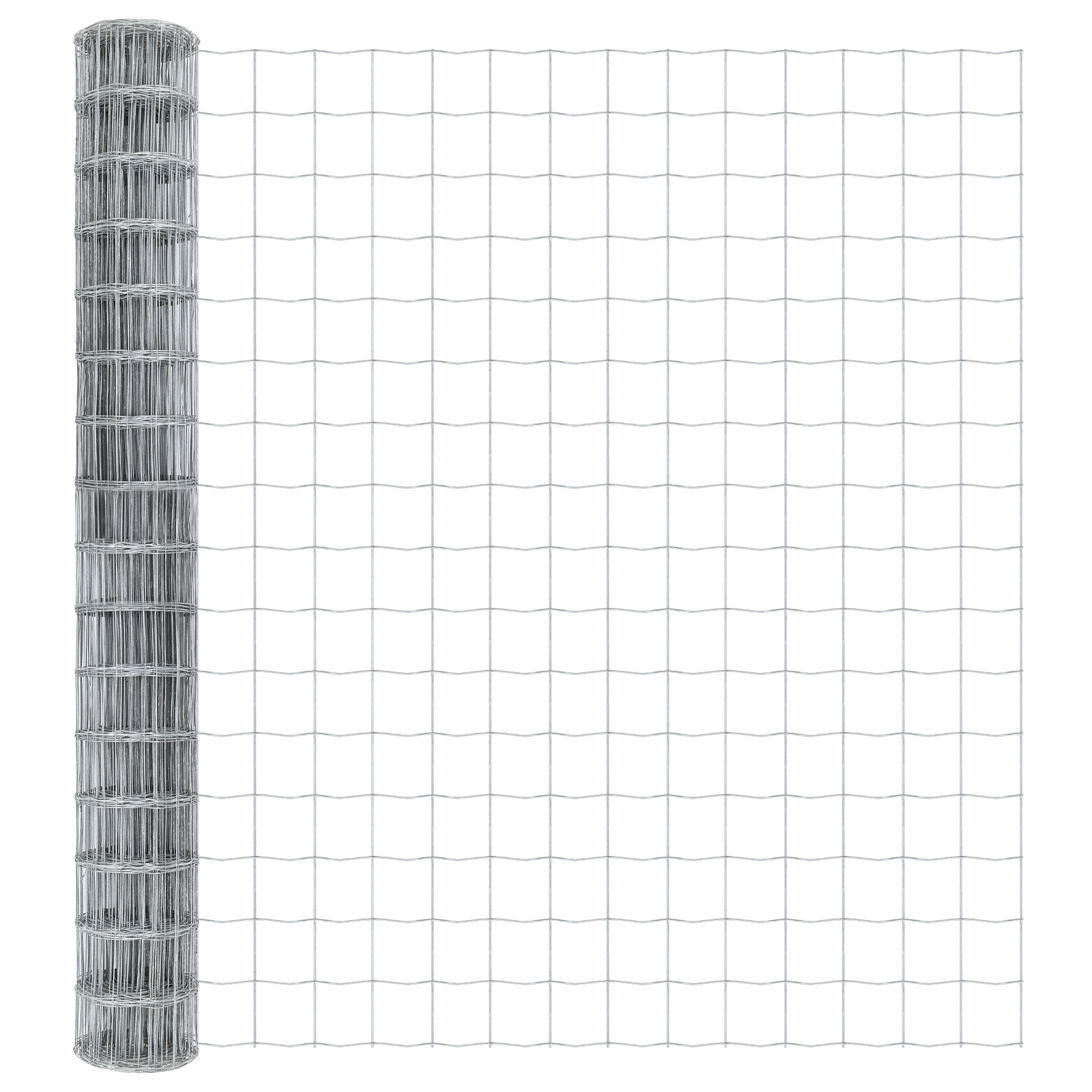 Euro Fence with 7 Flanged Posts 1.6x10 m Galvanised Steel - Image 6