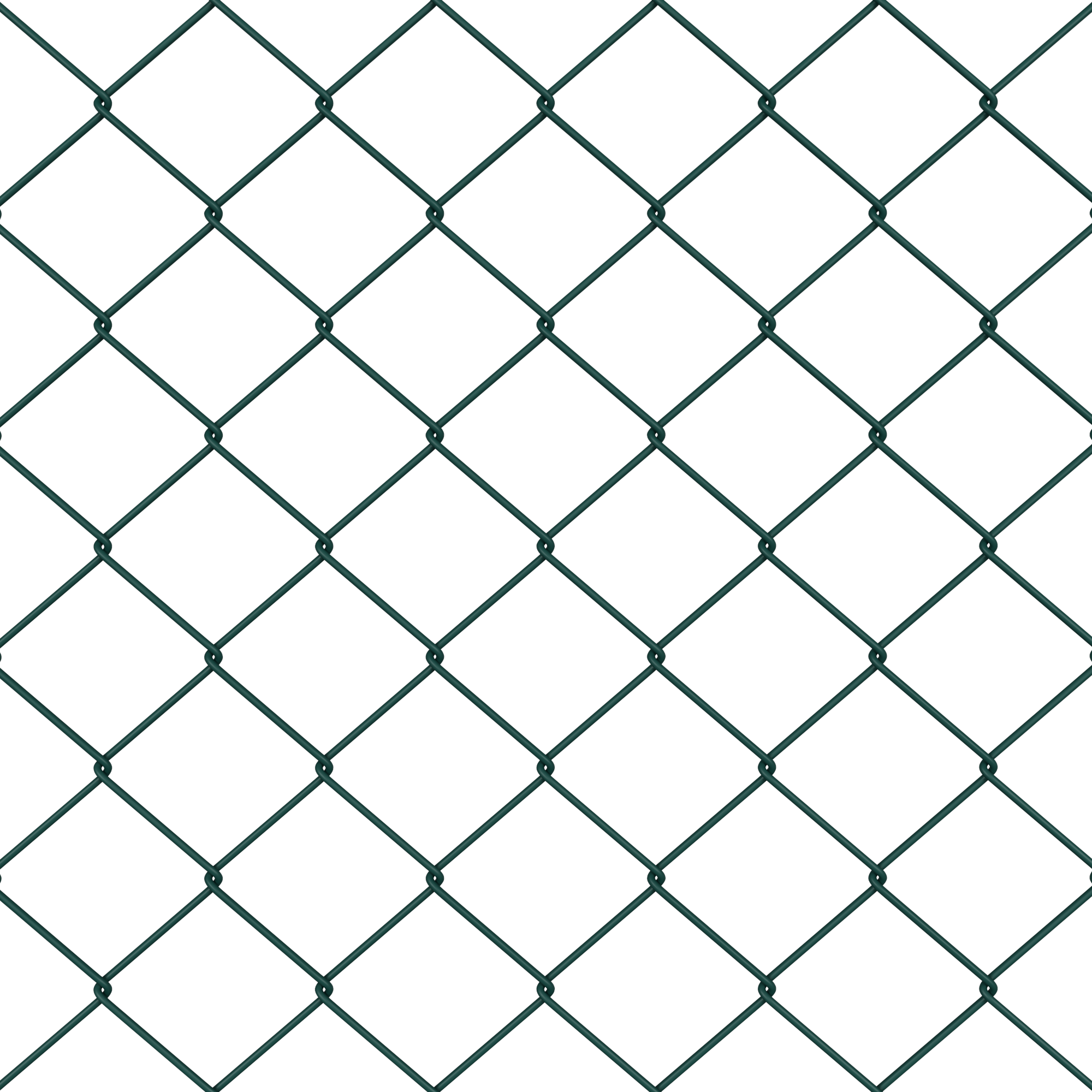 Chain Link Fence with 7 Posts 1x10 m Galvanised Steel Green - Image 8