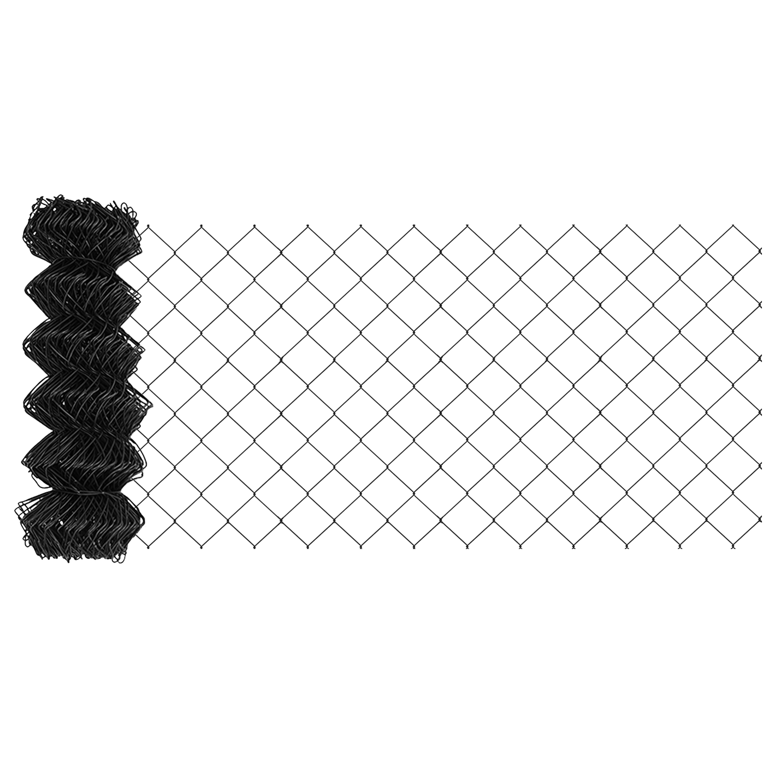 Chain Link Fence with 13 Flanged Posts 0.4x25 m Galvanised Steel - Image 6