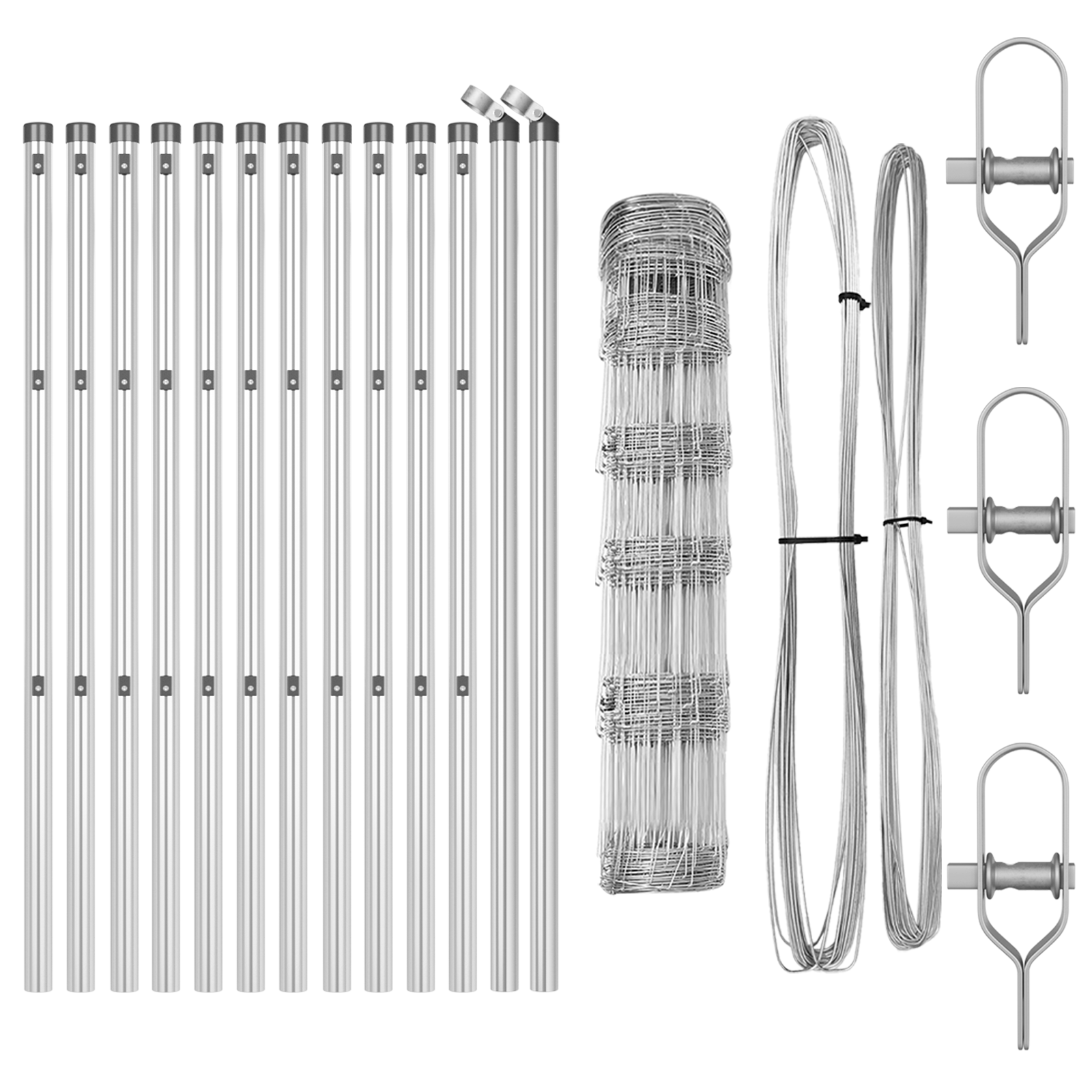 Field Fence 0.8x25 m Galvanised Steel - Image 4