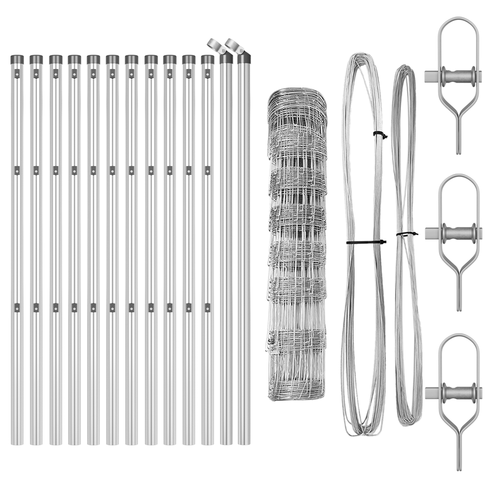Field Fence 0.8x25 m Galvanised Steel - Image 4
