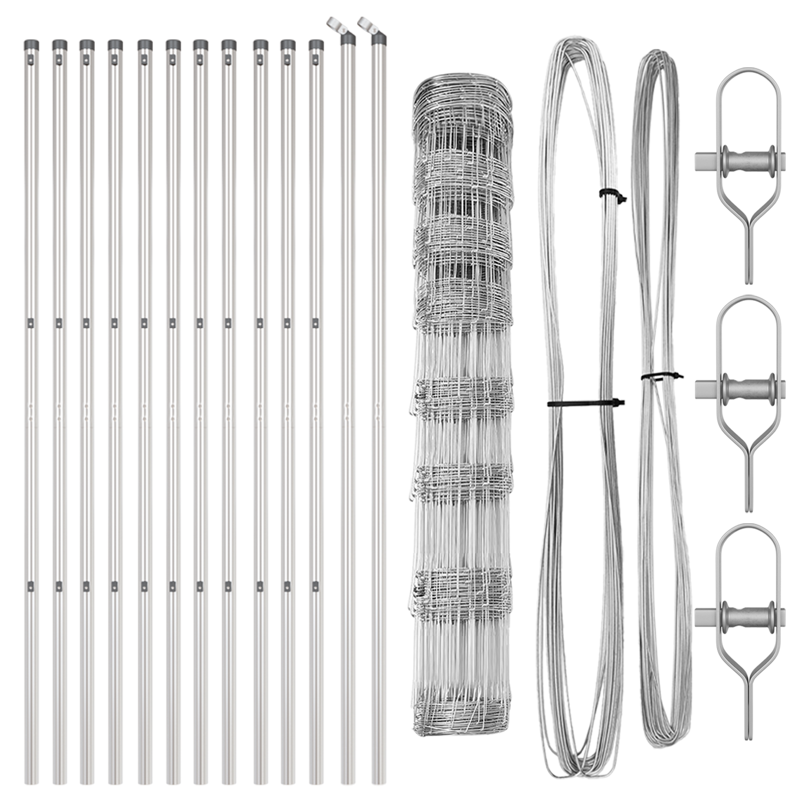 Field Fence 1x25 m Galvanised Steel - Image 4