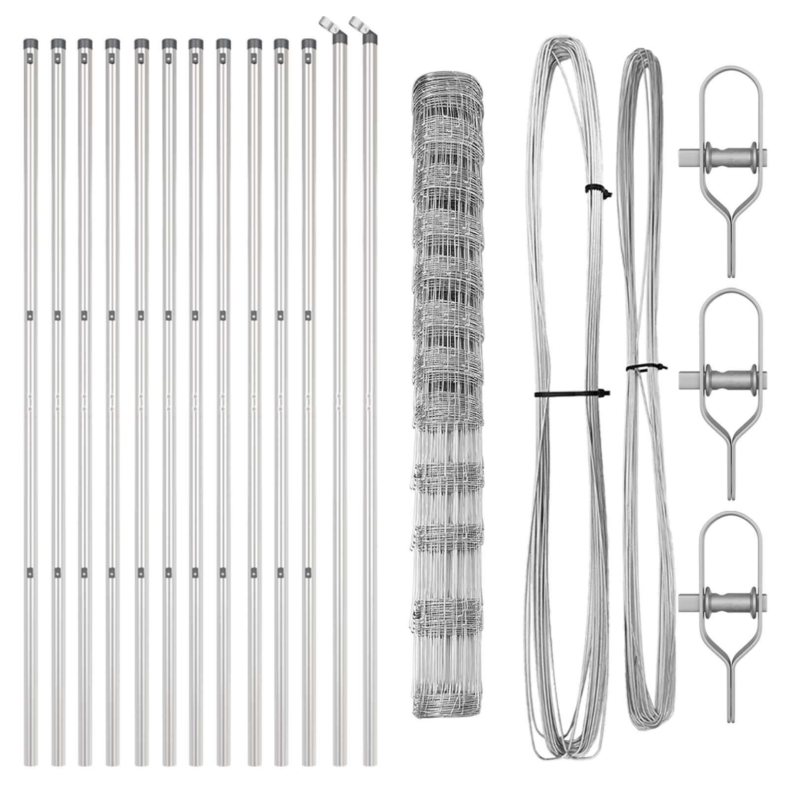 Field Fence 1.4x25 m Galvanised Steel - Image 4