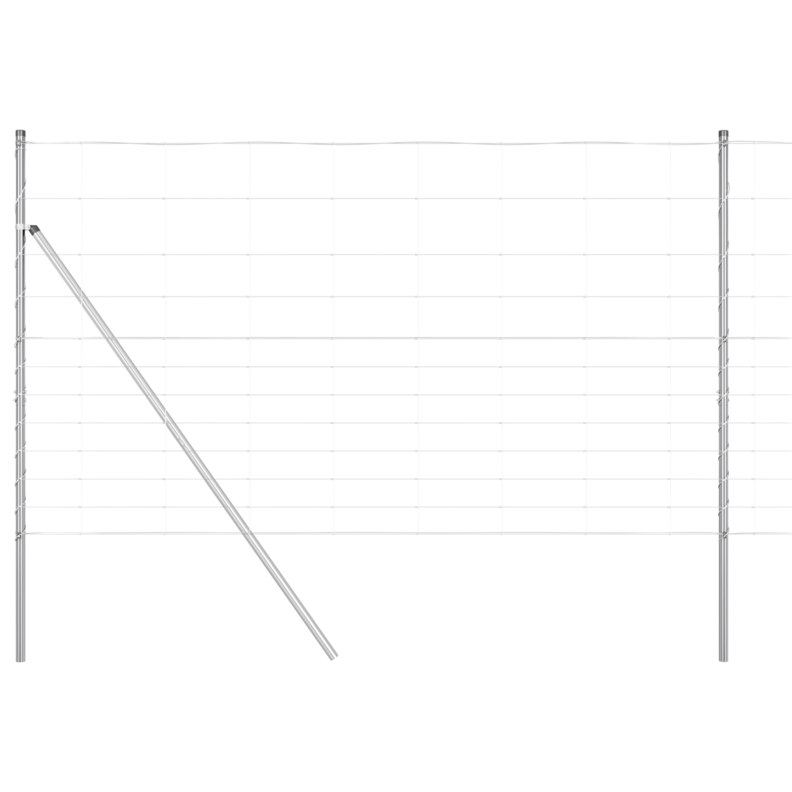 Field Fence 1.4x25 m Galvanised Steel - Image 2