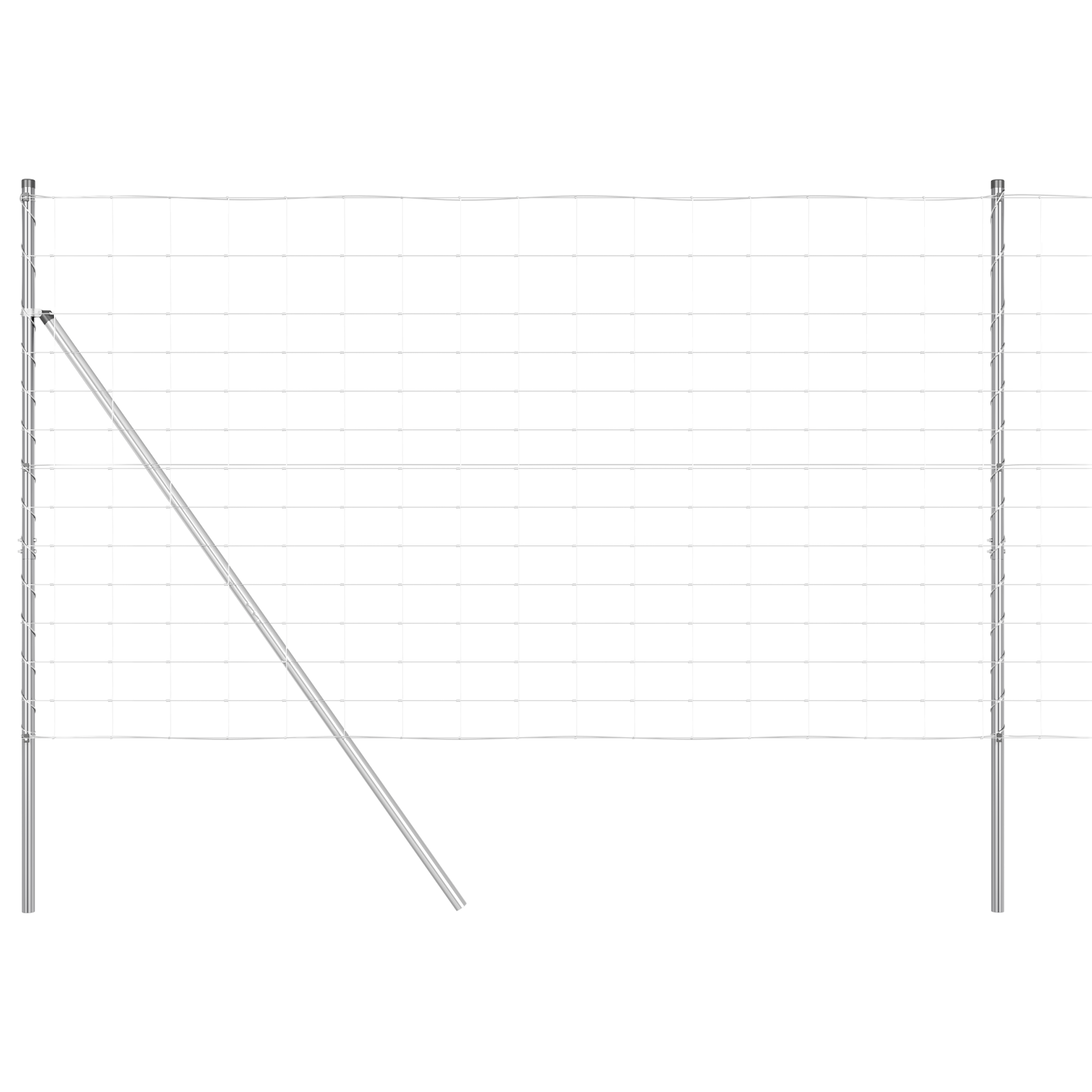 Field Fence 1.4x25 m Galvanized Steel - Image 2