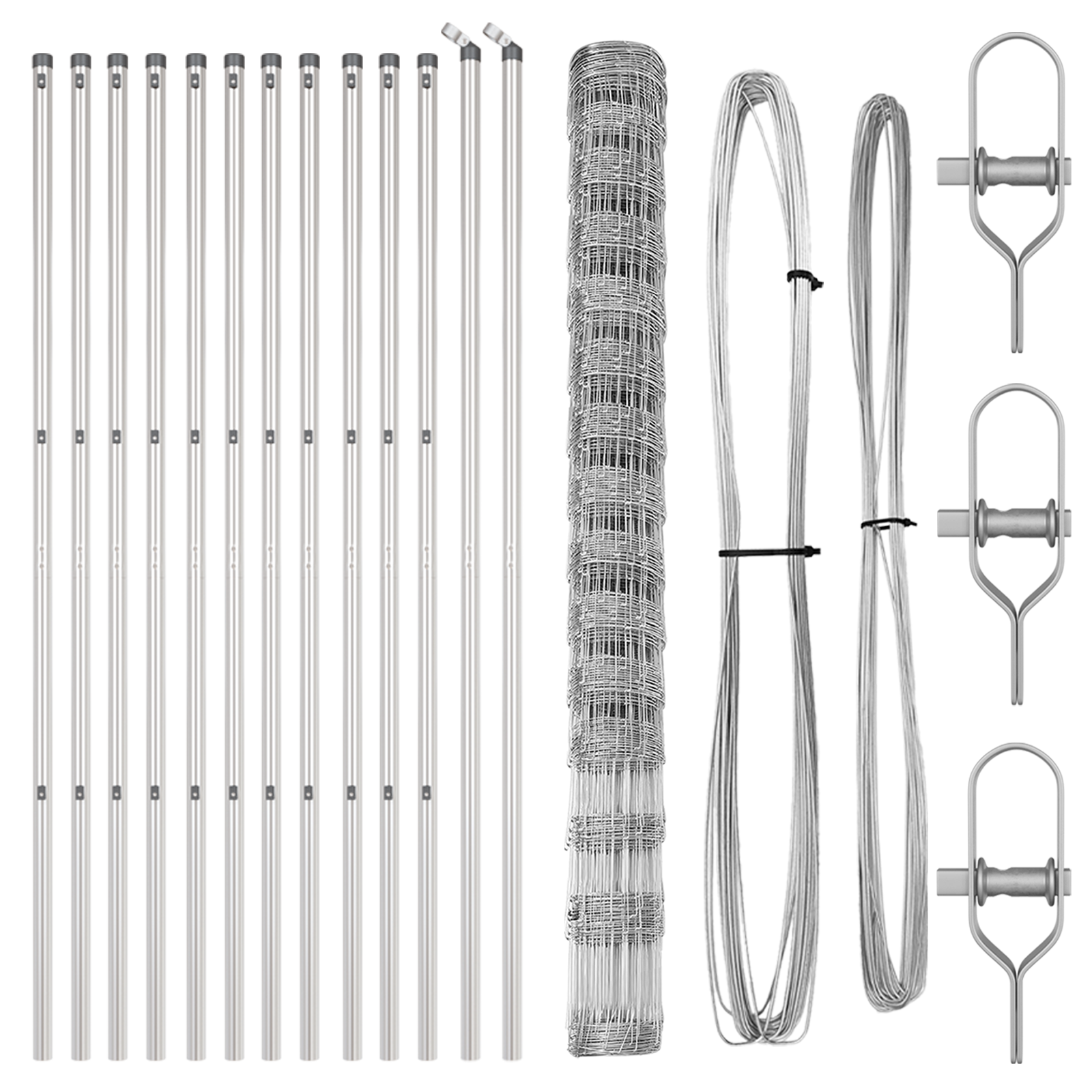 Field Fence 1.6x25 m Galvanised Steel - Image 4