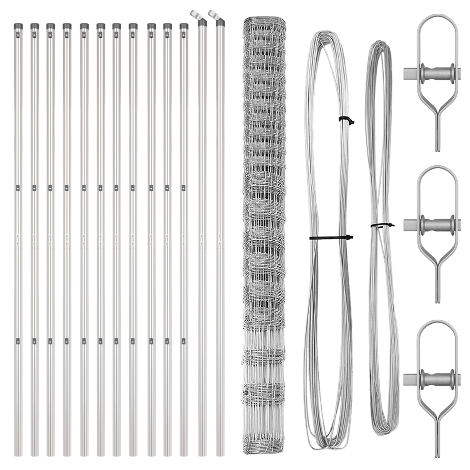 Field Fence 1.6x25 m Galvanised Steel - Image 4