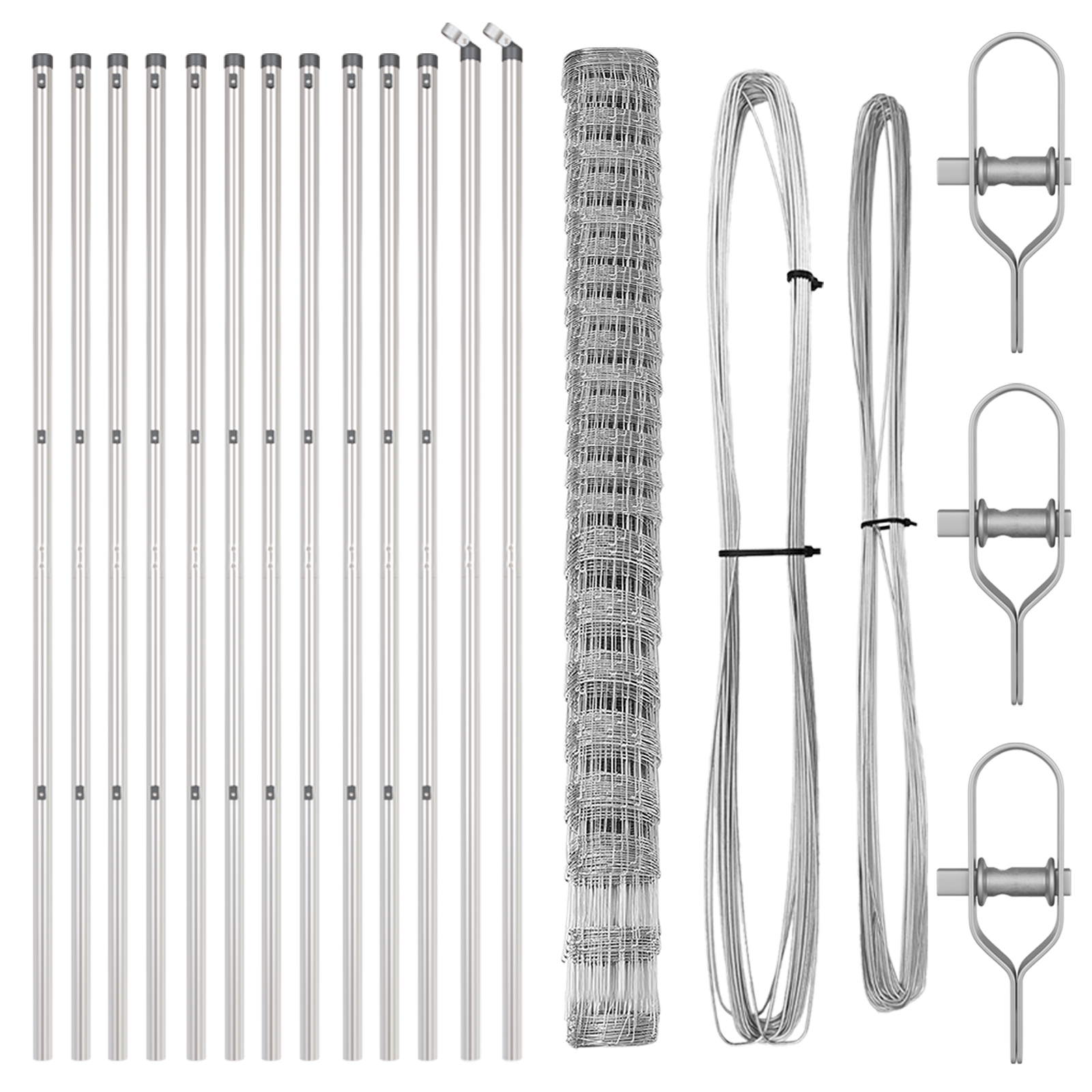 Field Fence 1.6x25 m Galvanised Steel - Image 4
