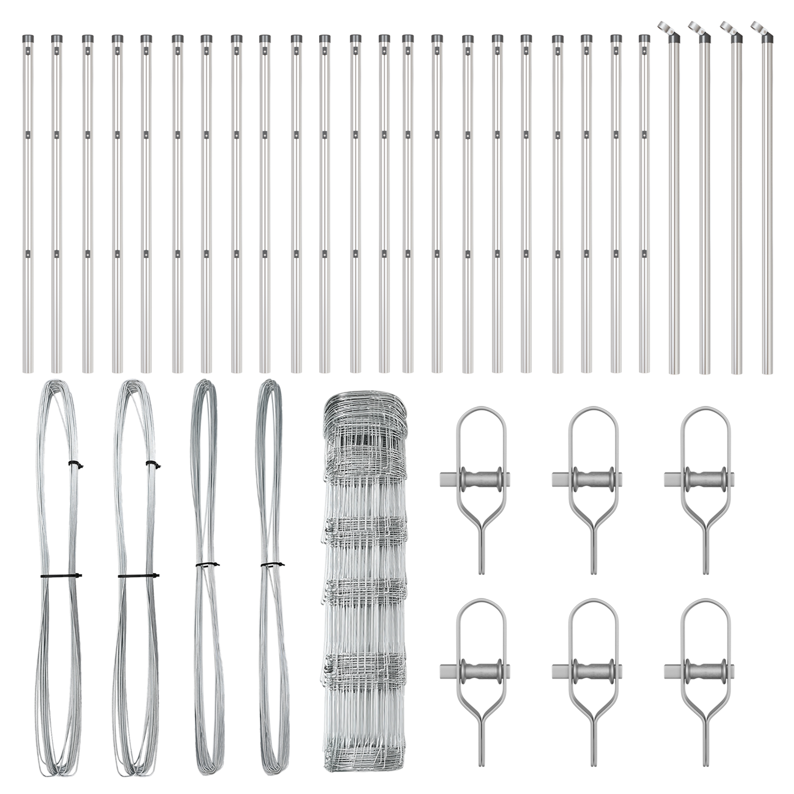 Field Fence 0.8x50 m Galvanised Steel - Image 4