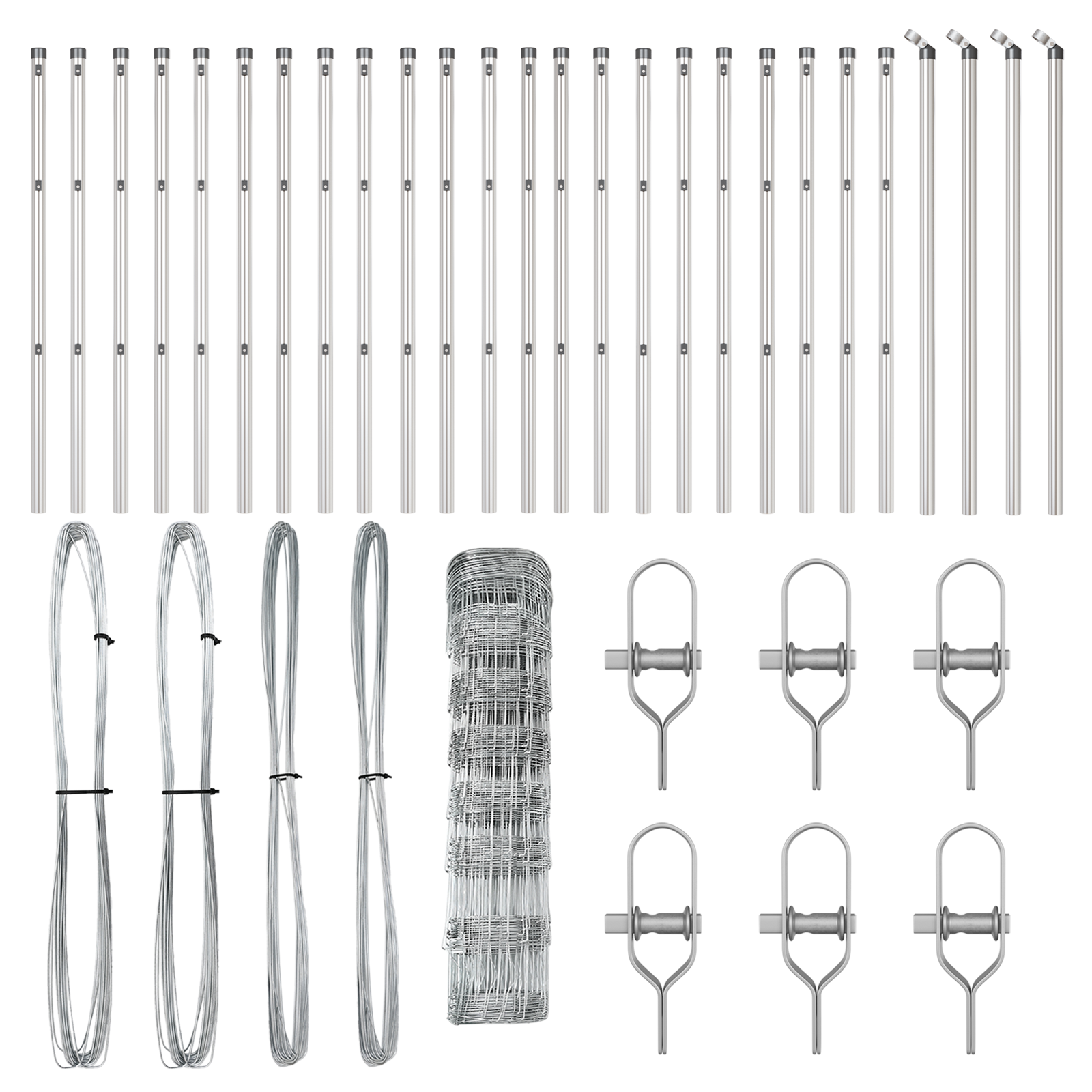 Field Fence 0.8x50 m Galvanised Steel - Image 4