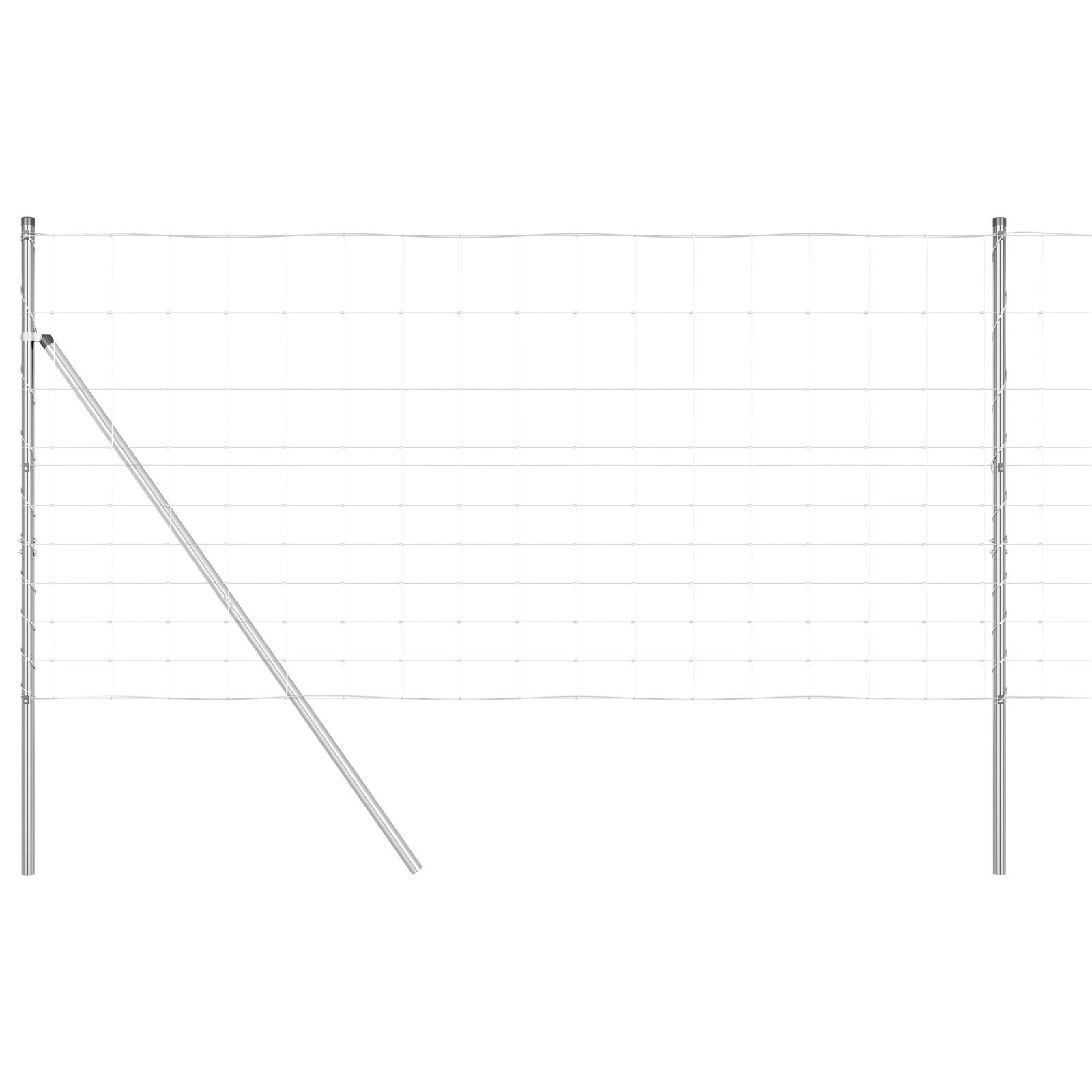 Field Fence 1.2x50 m Galvanised Steel - Image 2