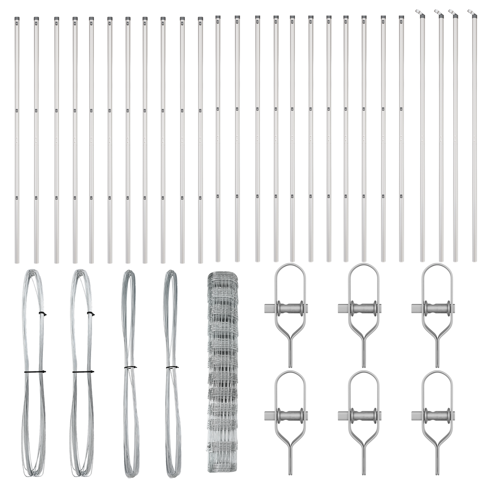 Field Fence 1.2x50 m Galvanised Steel - Image 4