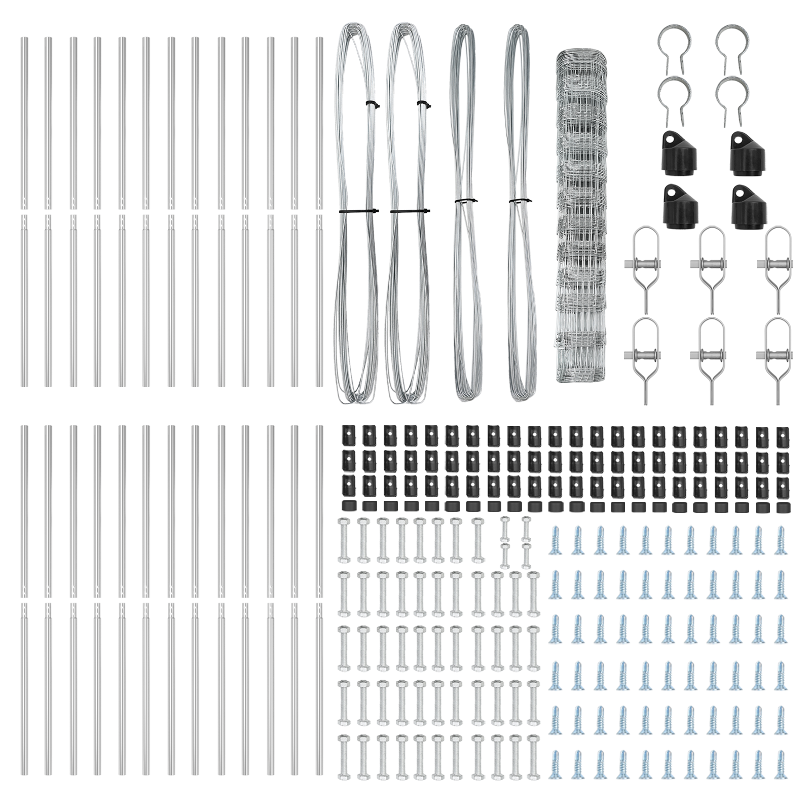 Field Fence 1.2x50 m Galvanised Steel - Image 5