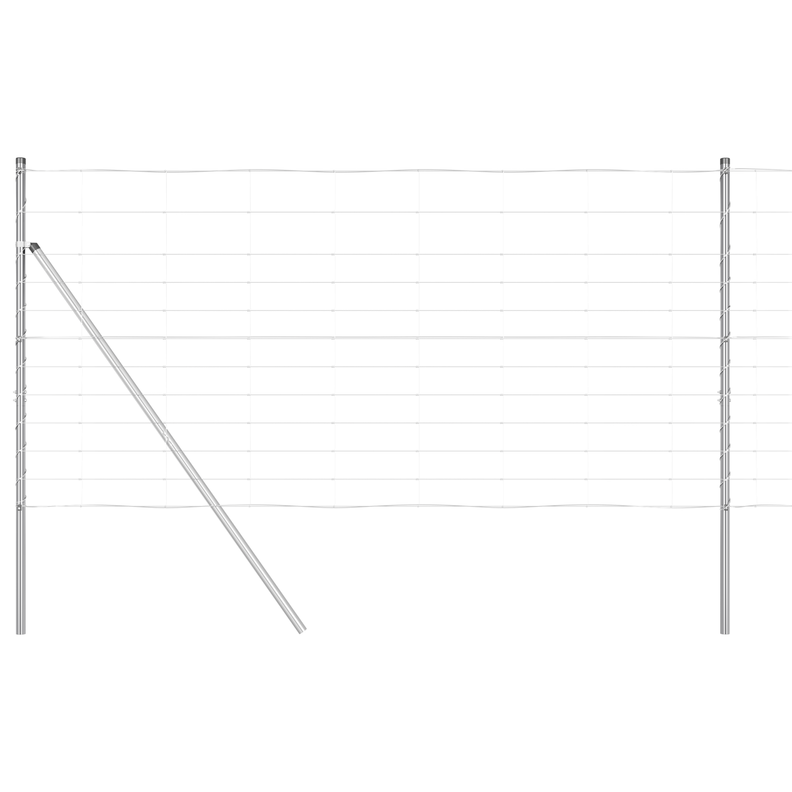 Field Fence 1.2x50 m Galvanised Steel - Image 2