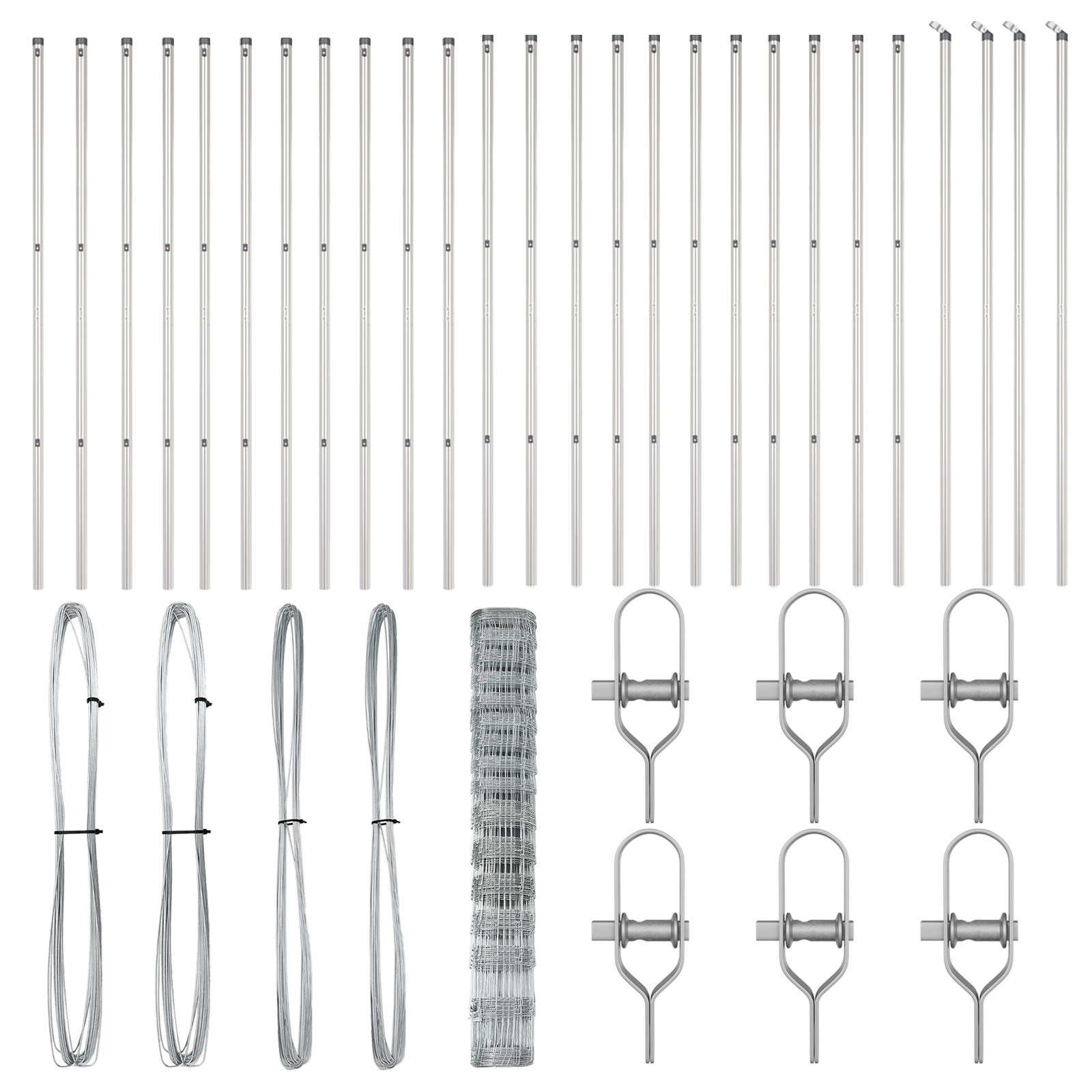 Field Fence 1.2x50 m Galvanised Steel - Image 4