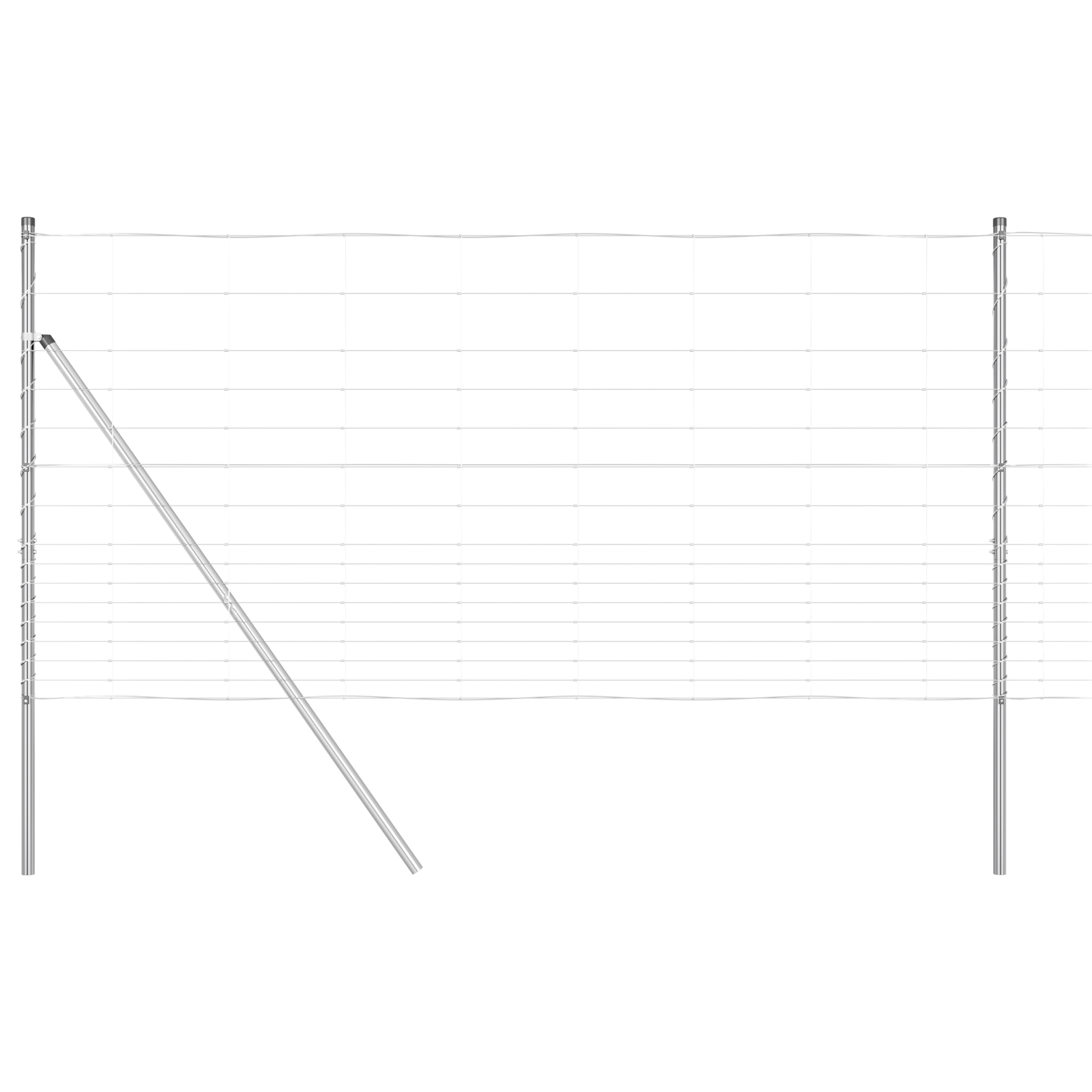 Field Fence 1.2x50 m Galvanised Steel - Image 2