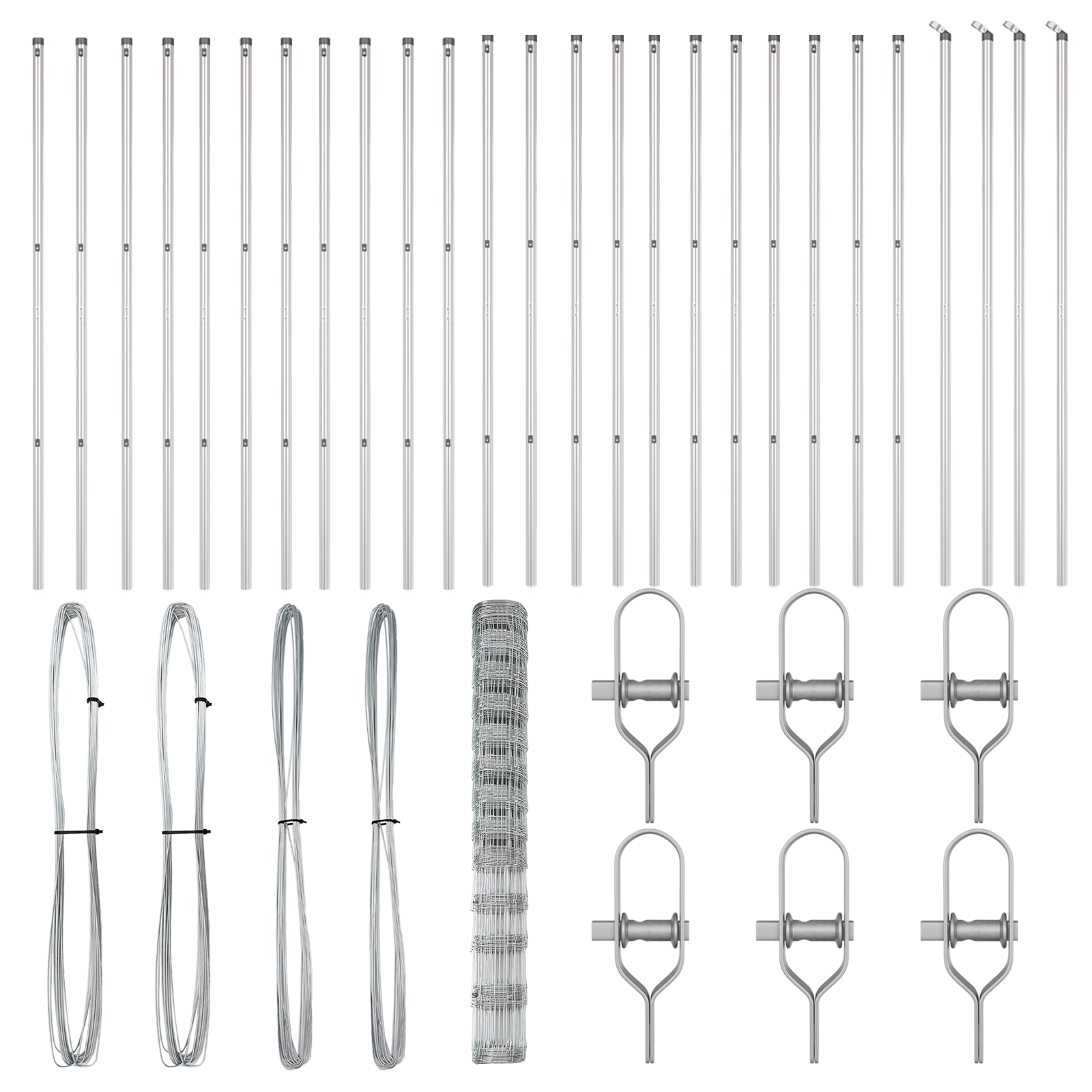 Field Fence 1.5x50 m Galvanised Steel - Image 4