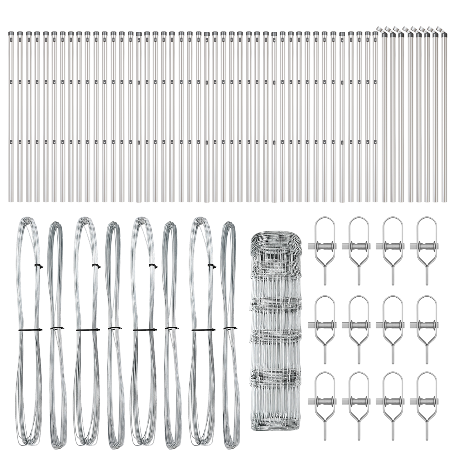 Field Fence 0.8x100 m Galvanised Steel - Image 4