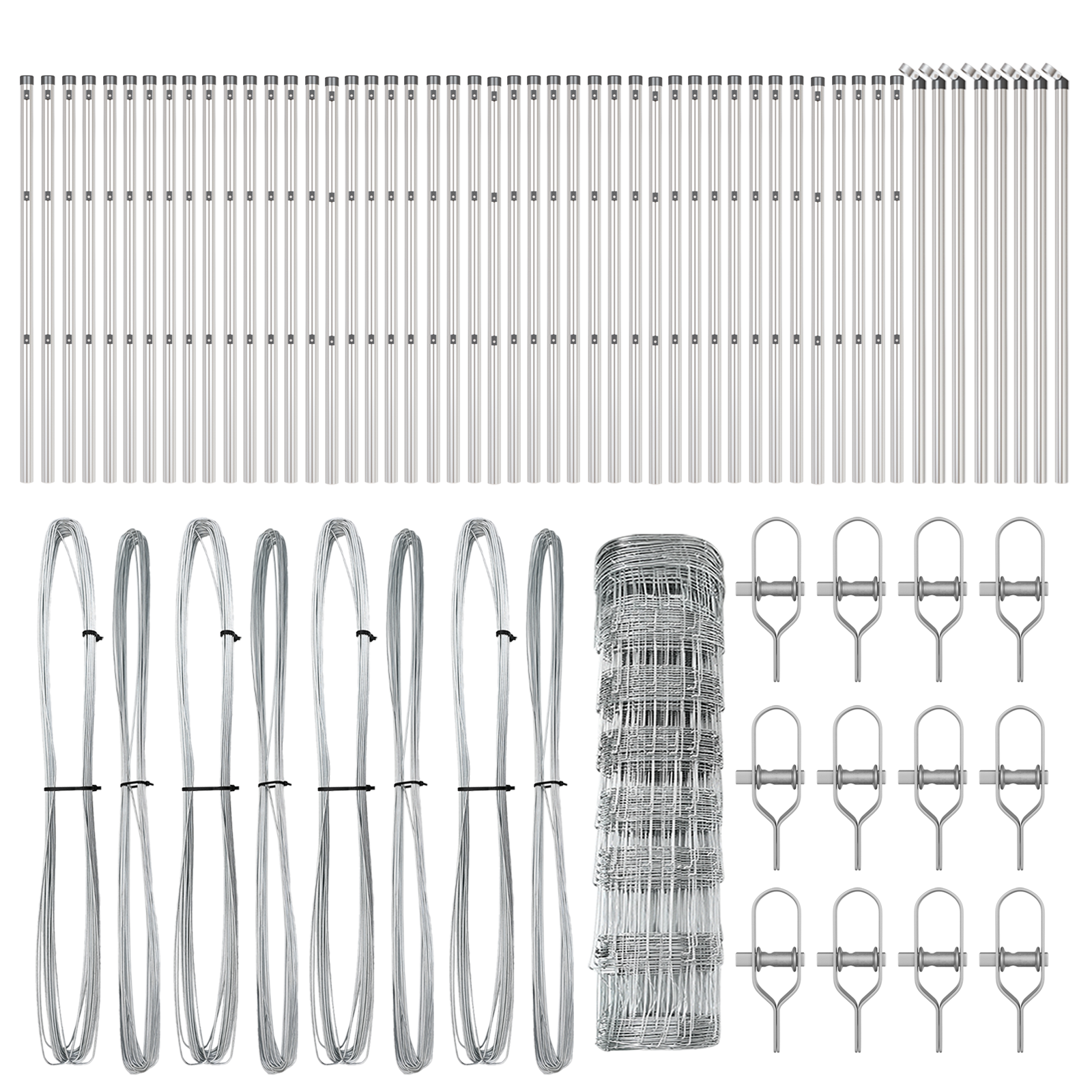 Field Fence 0.8x100 m Galvanised Steel - Image 4